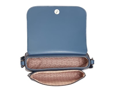 Foto 4 | Bolsa Cruzada Guess Mirri Flap