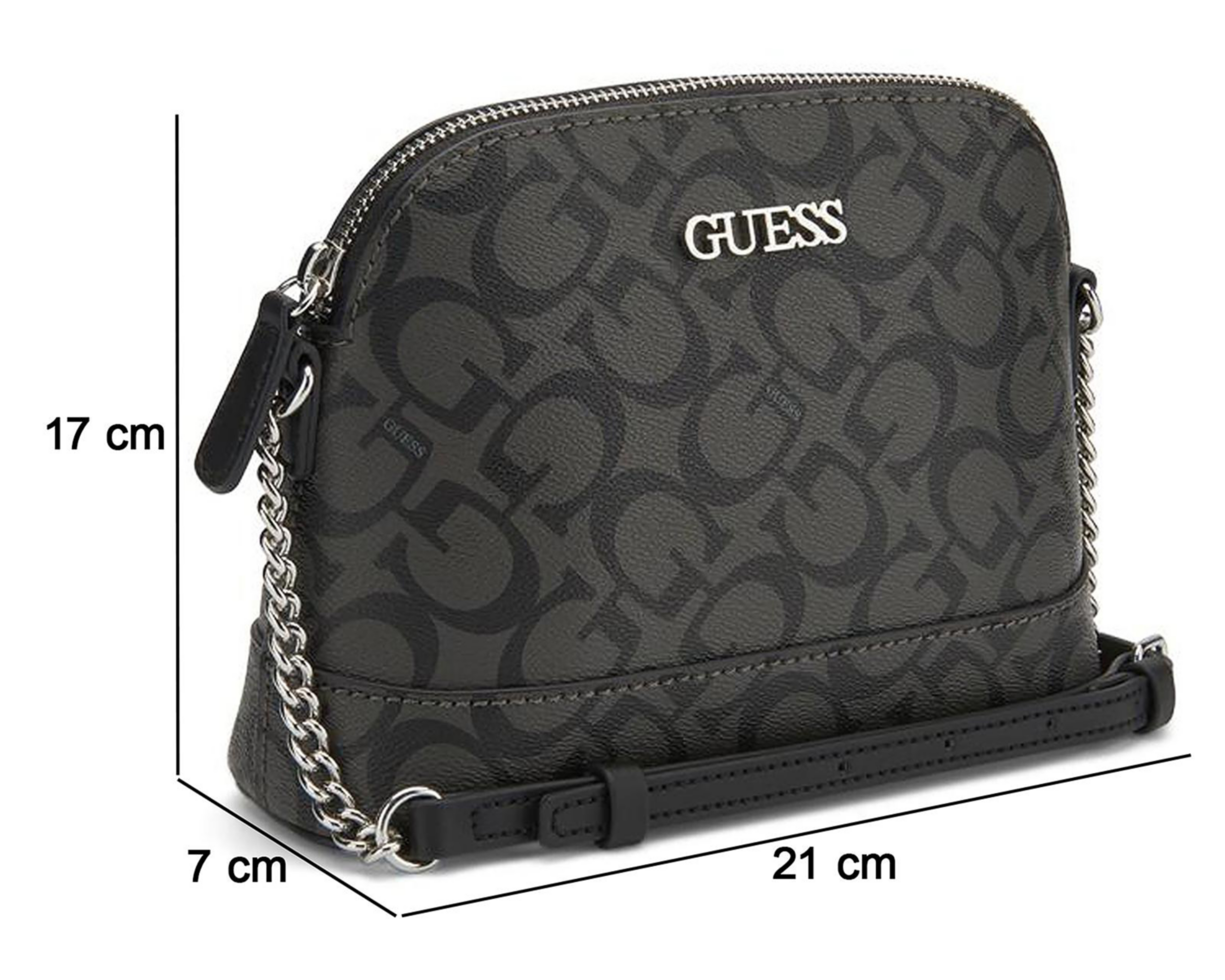 Foto 6 pulgar | Bolsa Cruzada Guess Tidewood Mini