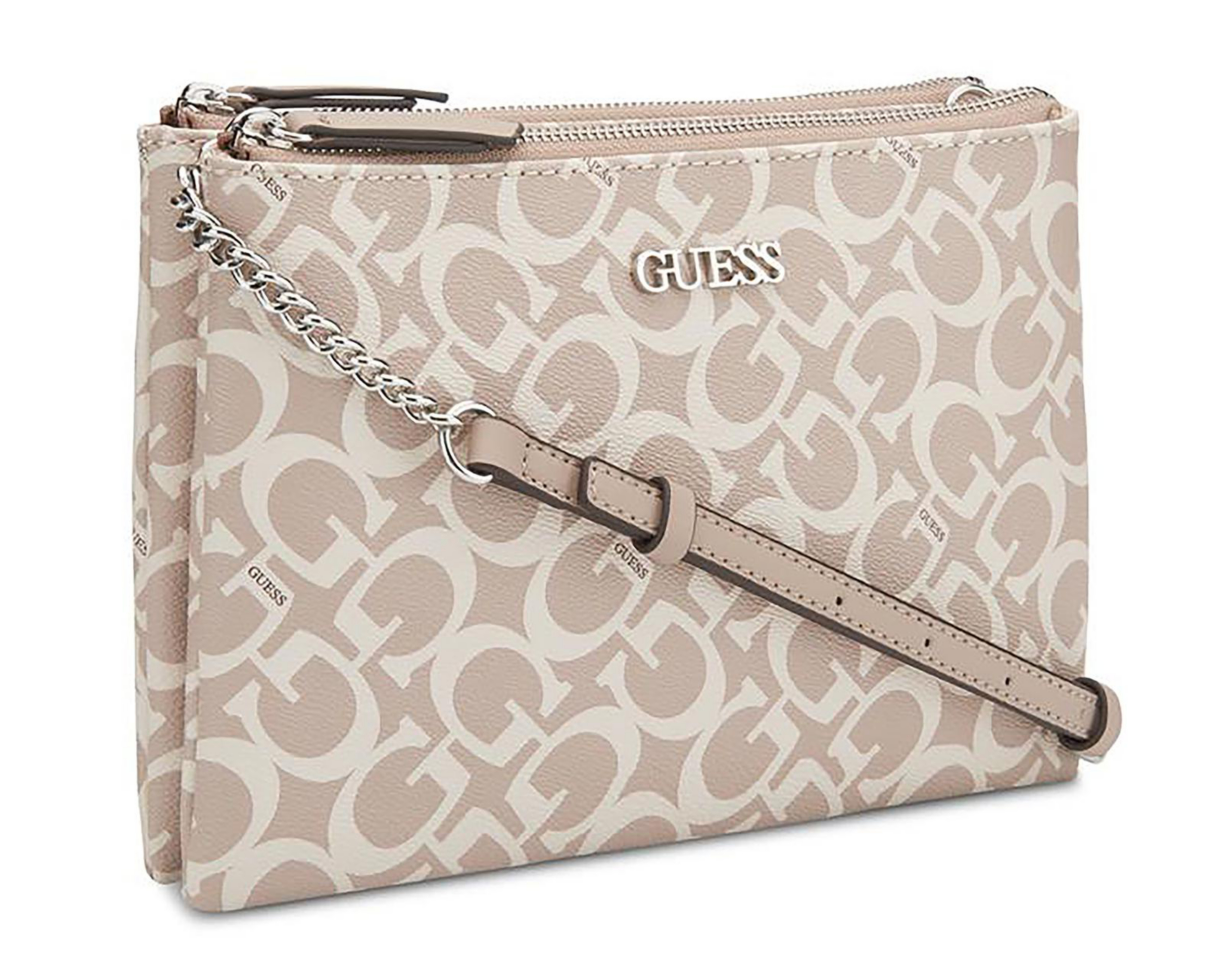 Foto 3 pulgar | Bolsa Cruzada Guess Tidewood Mini