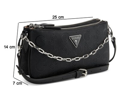 Foto 5 | Bolsa Cruzada Guess Tyrah