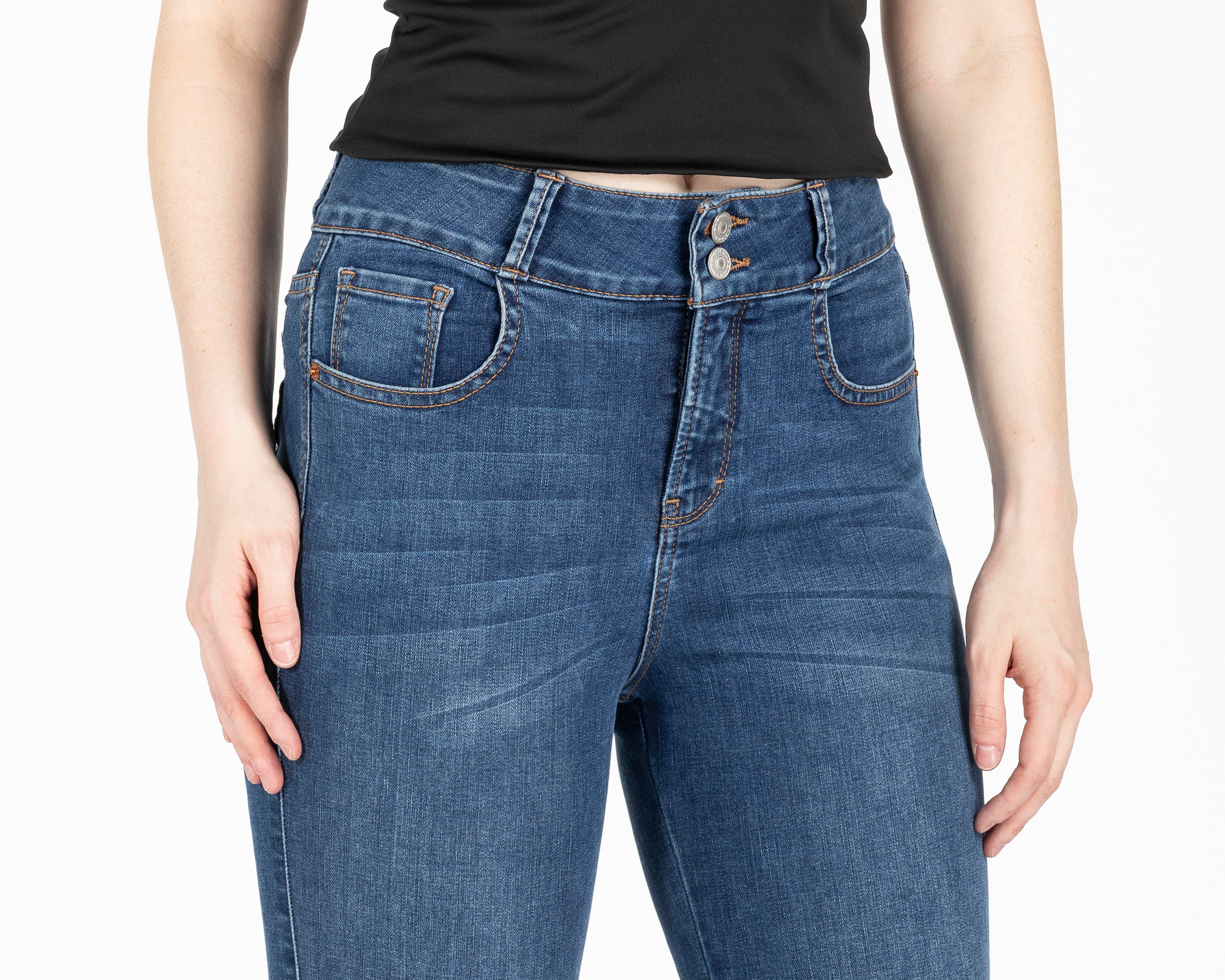 Foto 5 pulgar | Jeans Flare Oh Pomp para Mujer
