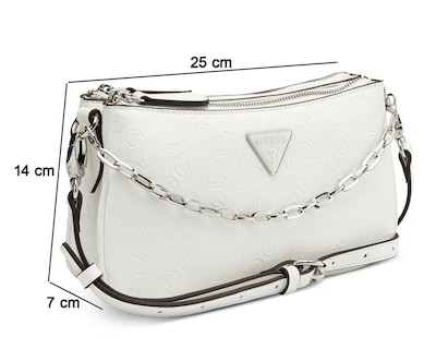 Foto 5 | Bolsa Cruzada Guess Tyrah