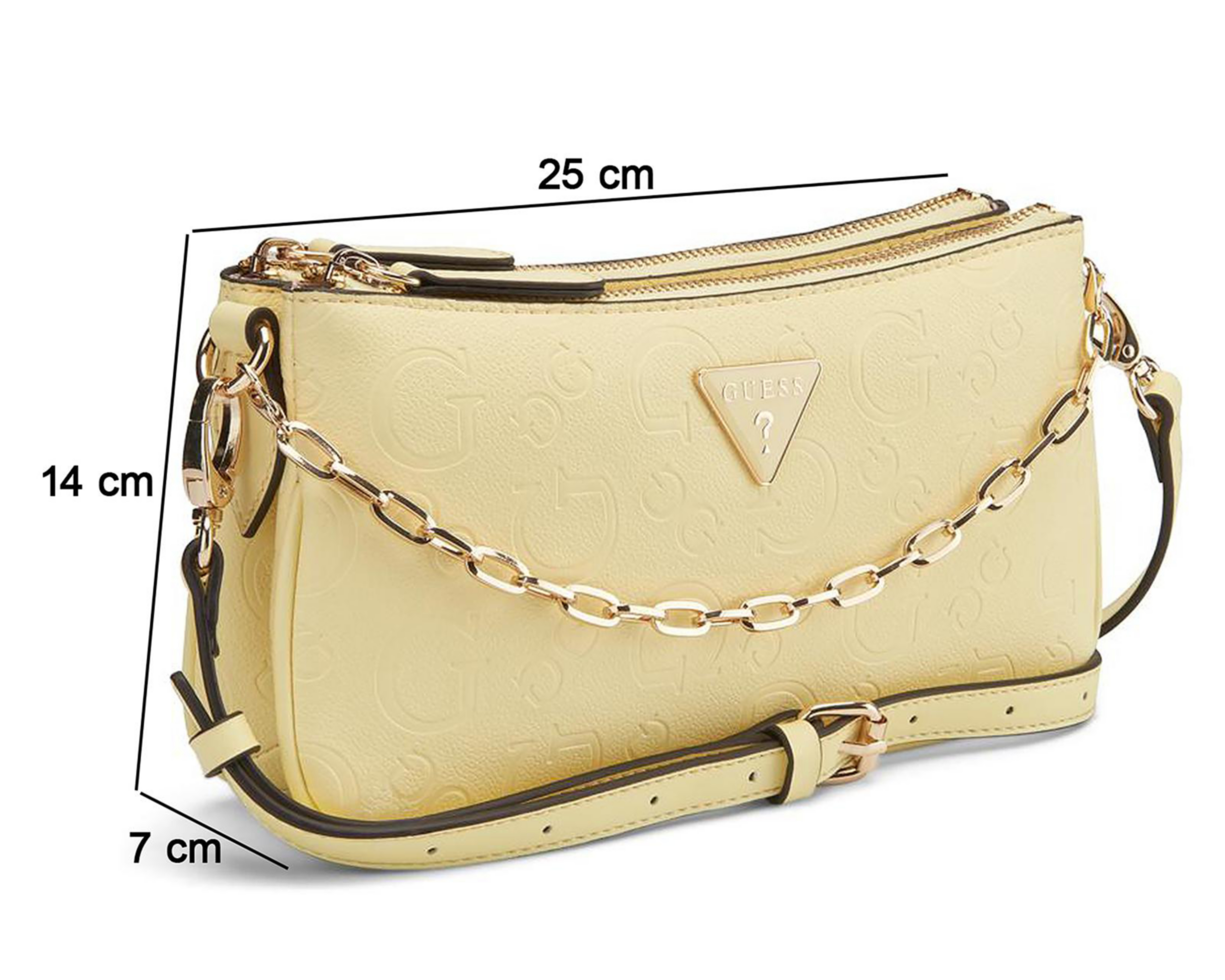 Foto 6 pulgar | Bolsa Cruzada Guess Tyrah Mini