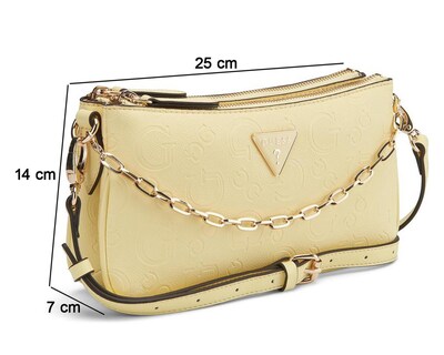 Foto 5 | Bolsa Cruzada Guess Tyrah Mini