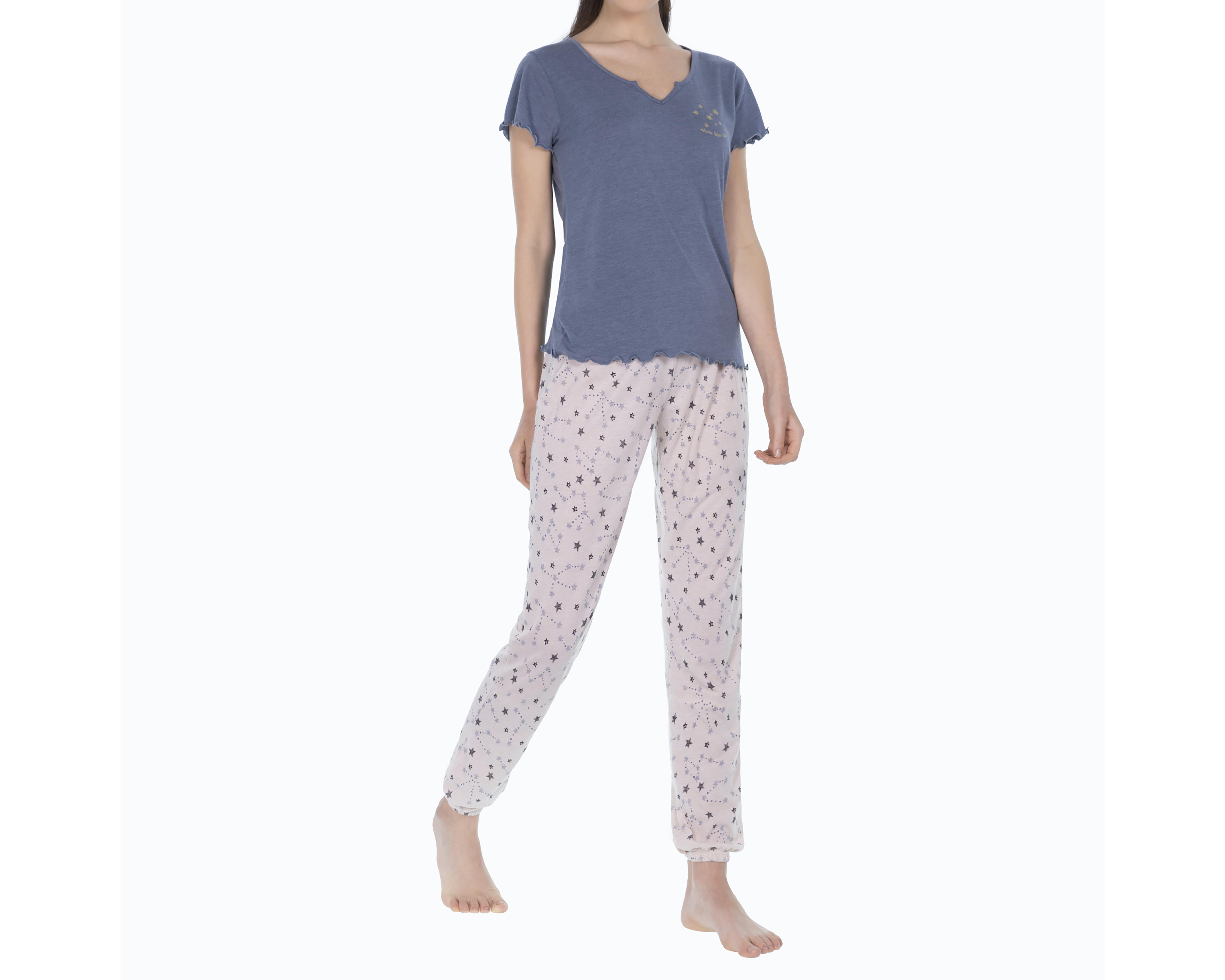 Foto 2 | Pijama Tops&Bottoms para Mujer