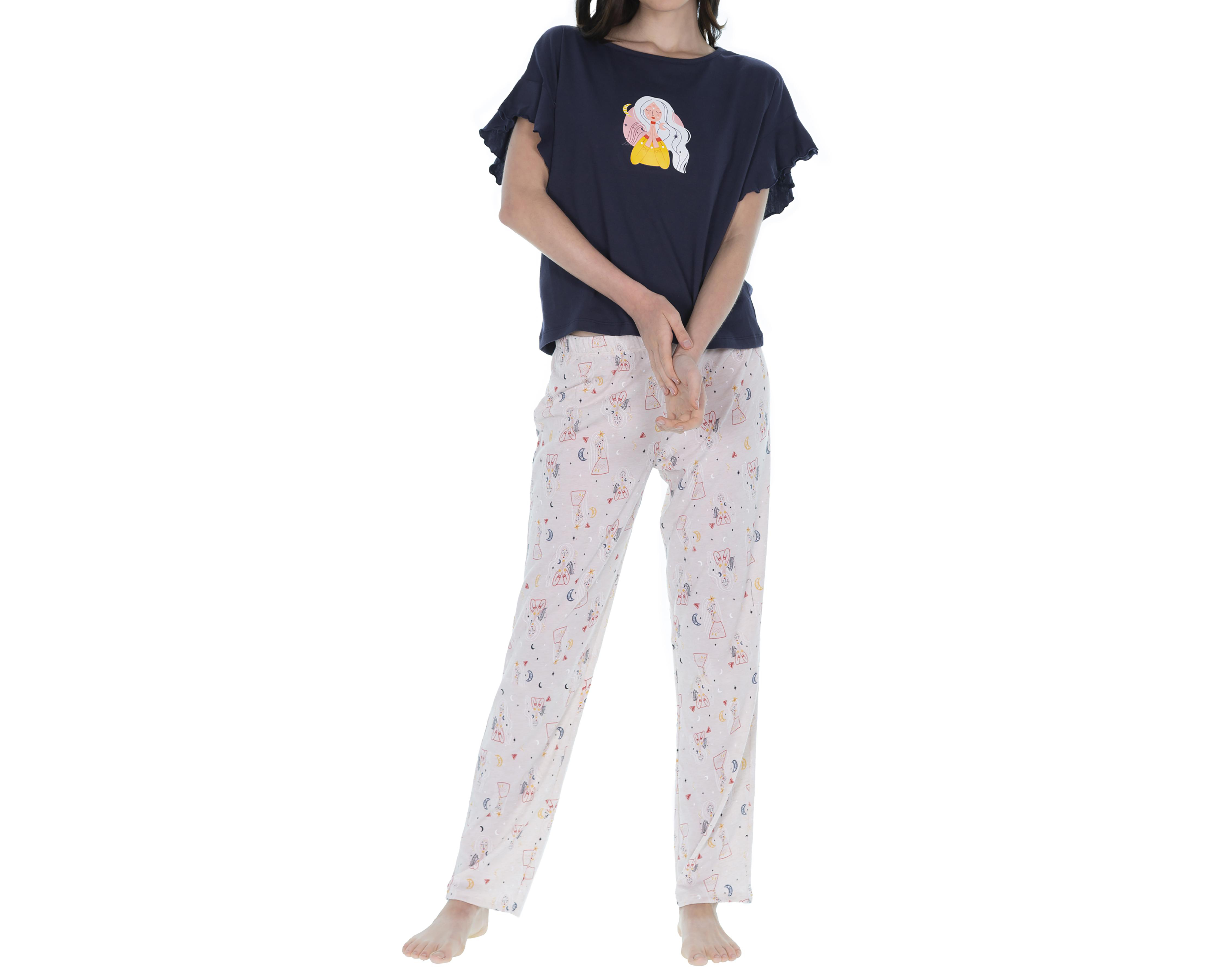 Pijama Tops&Bottoms para Mujer