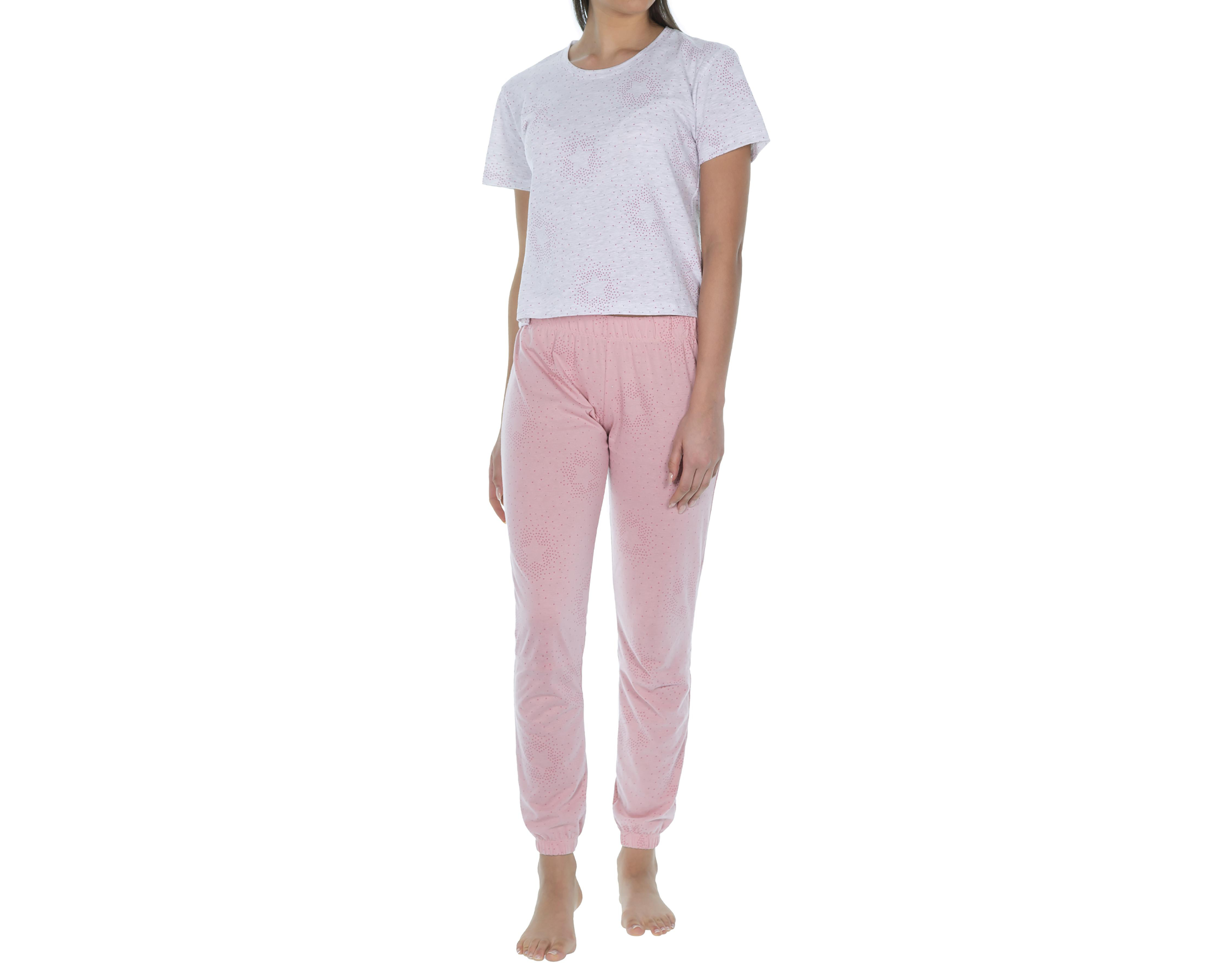 Foto 1 | Pijama Tops&Bottoms para Mujer