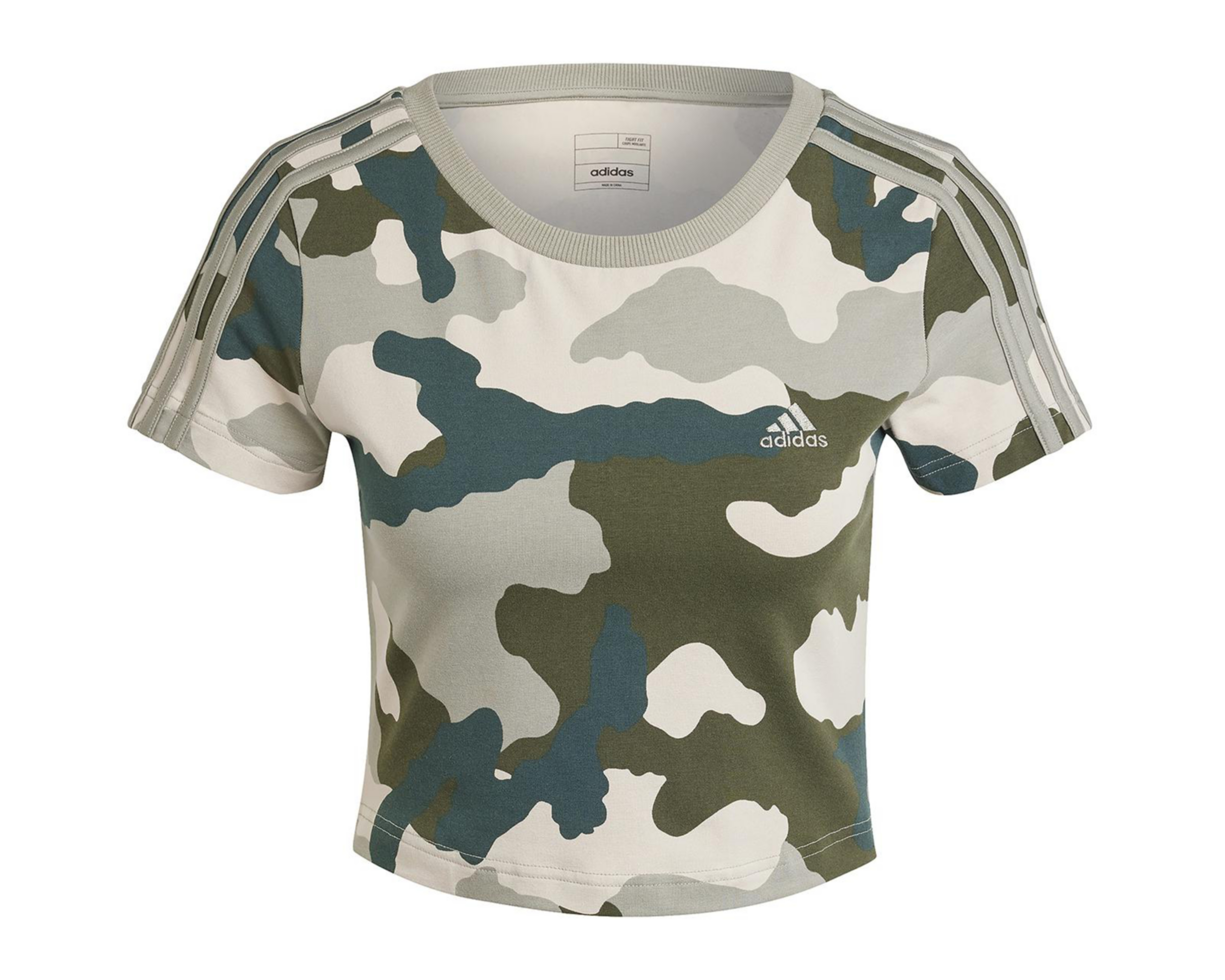 Foto 7 | Playera Adidas CAMO3S para Mujer
