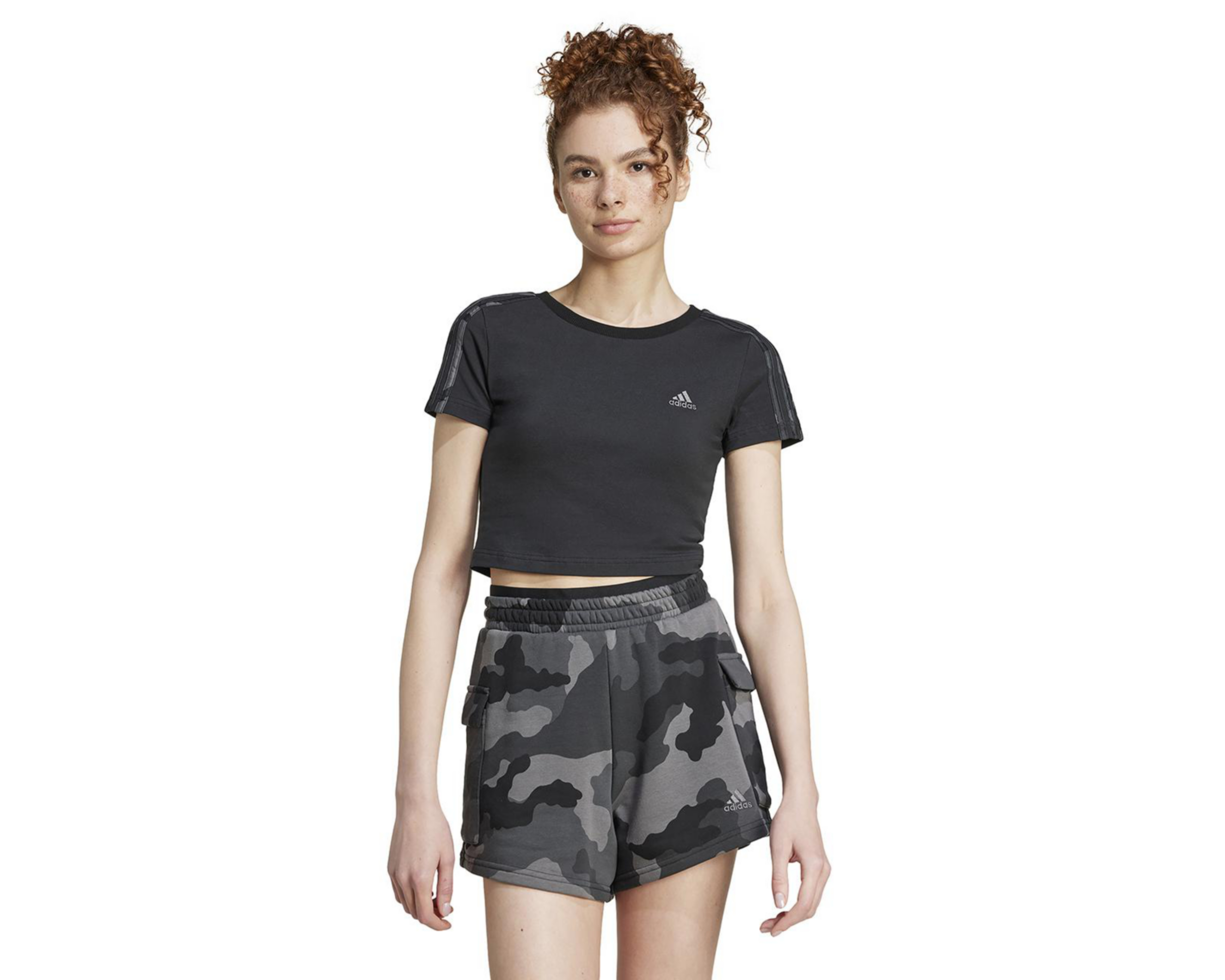 Playera Adidas CAMO3S para Mujer