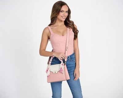 Foto 6 | Bolsa Cruzada Guess Aine