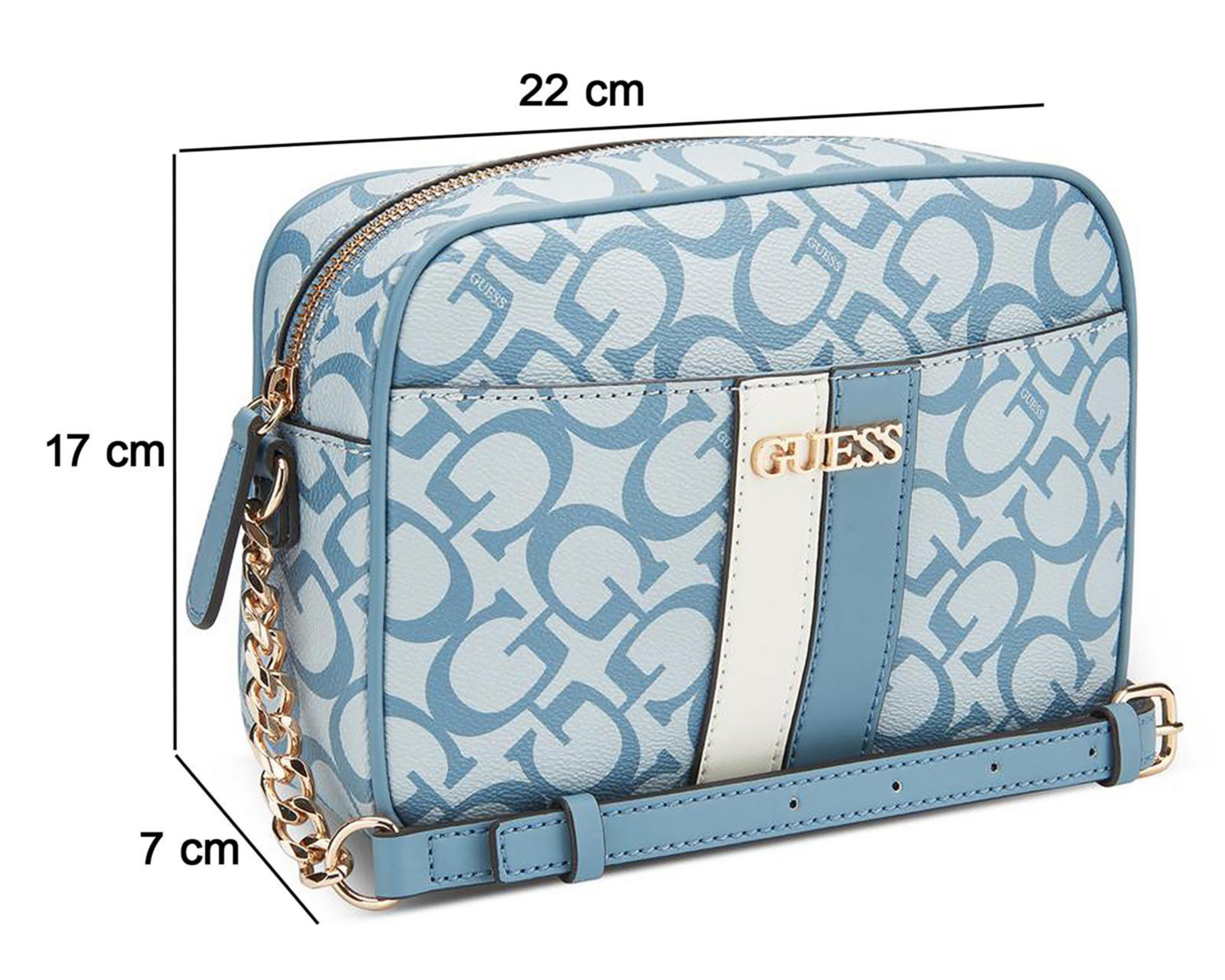 Foto 6 pulgar | Bolsa Cruzada Guess Kerry