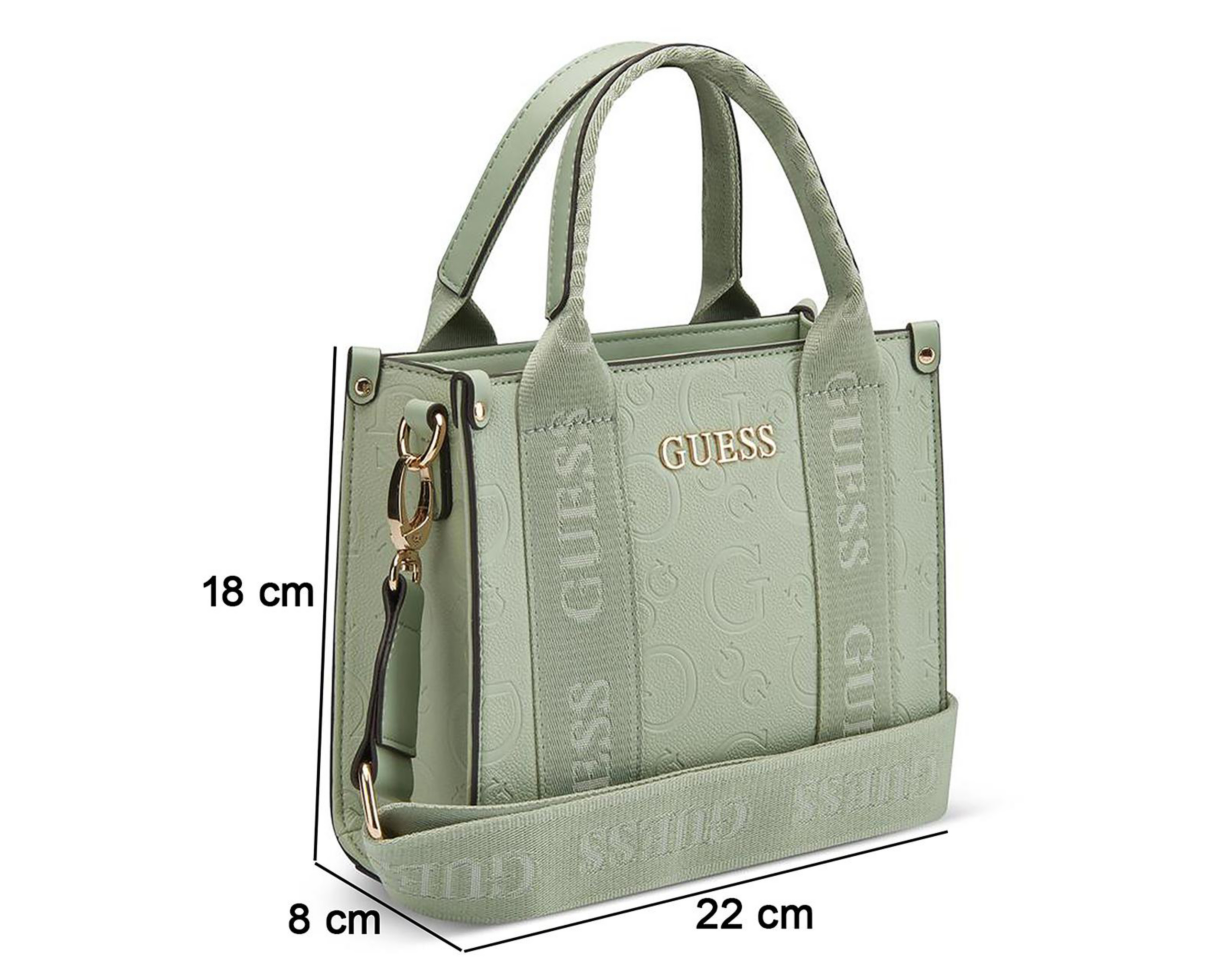Foto 6 pulgar | Bolsa Cruzada Guess Manon