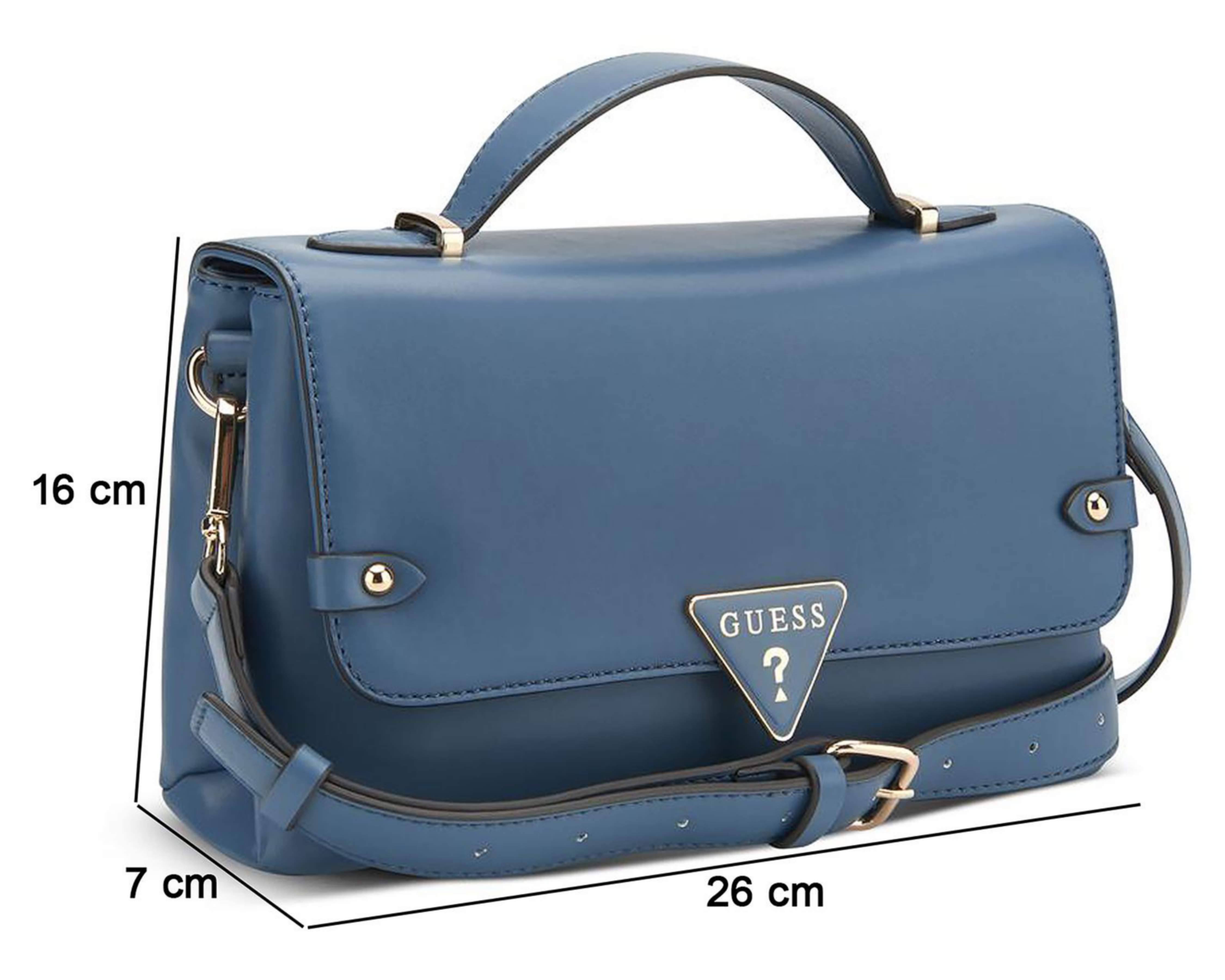 Foto 6 pulgar | Bolsa Cruzada Guess Marlena