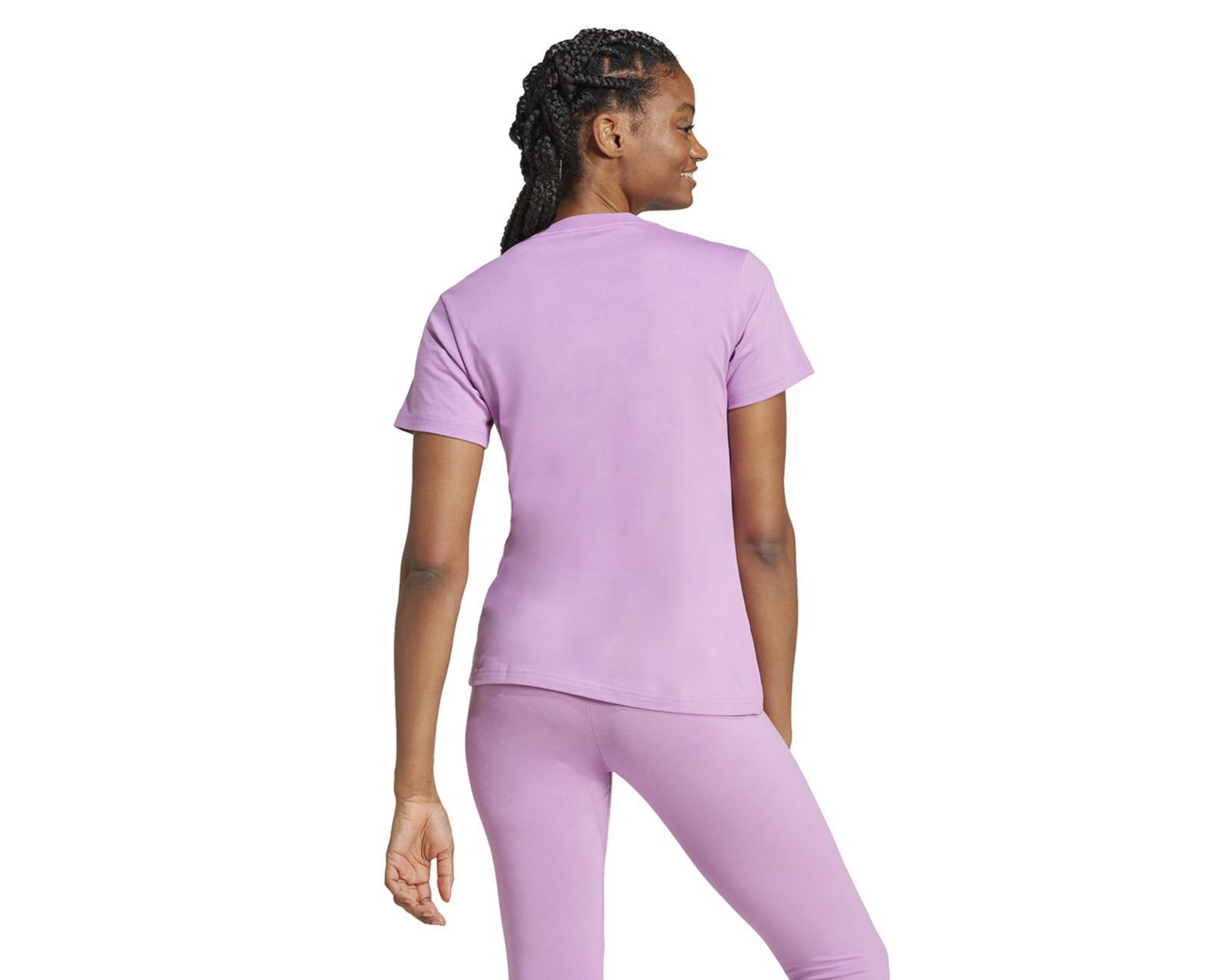 Foto 3 pulgar | Playera Adidas Loungewear Essential Logo de Entrenamiento para Mujer