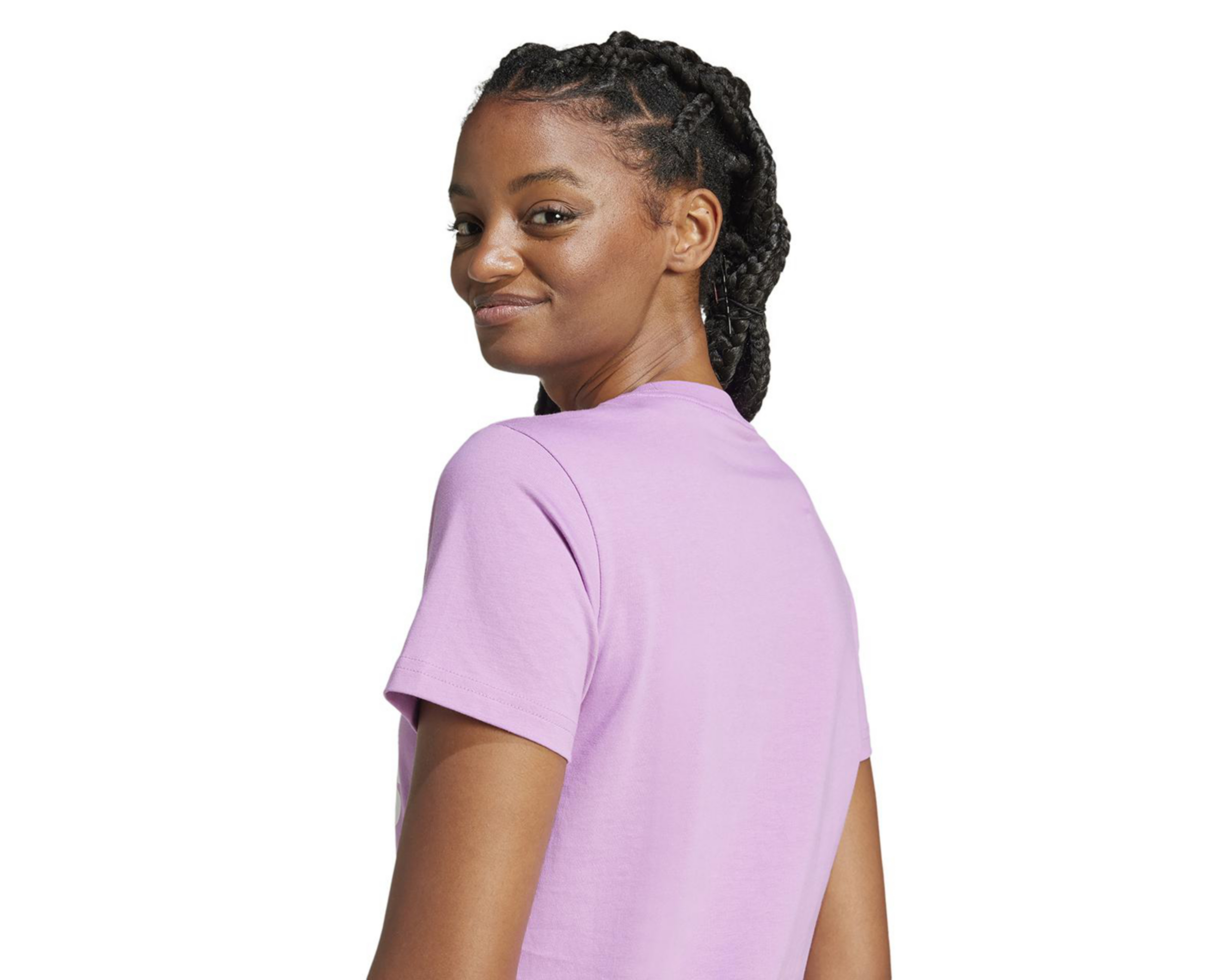 Foto 6 pulgar | Playera Adidas Loungewear Essential Logo de Entrenamiento para Mujer
