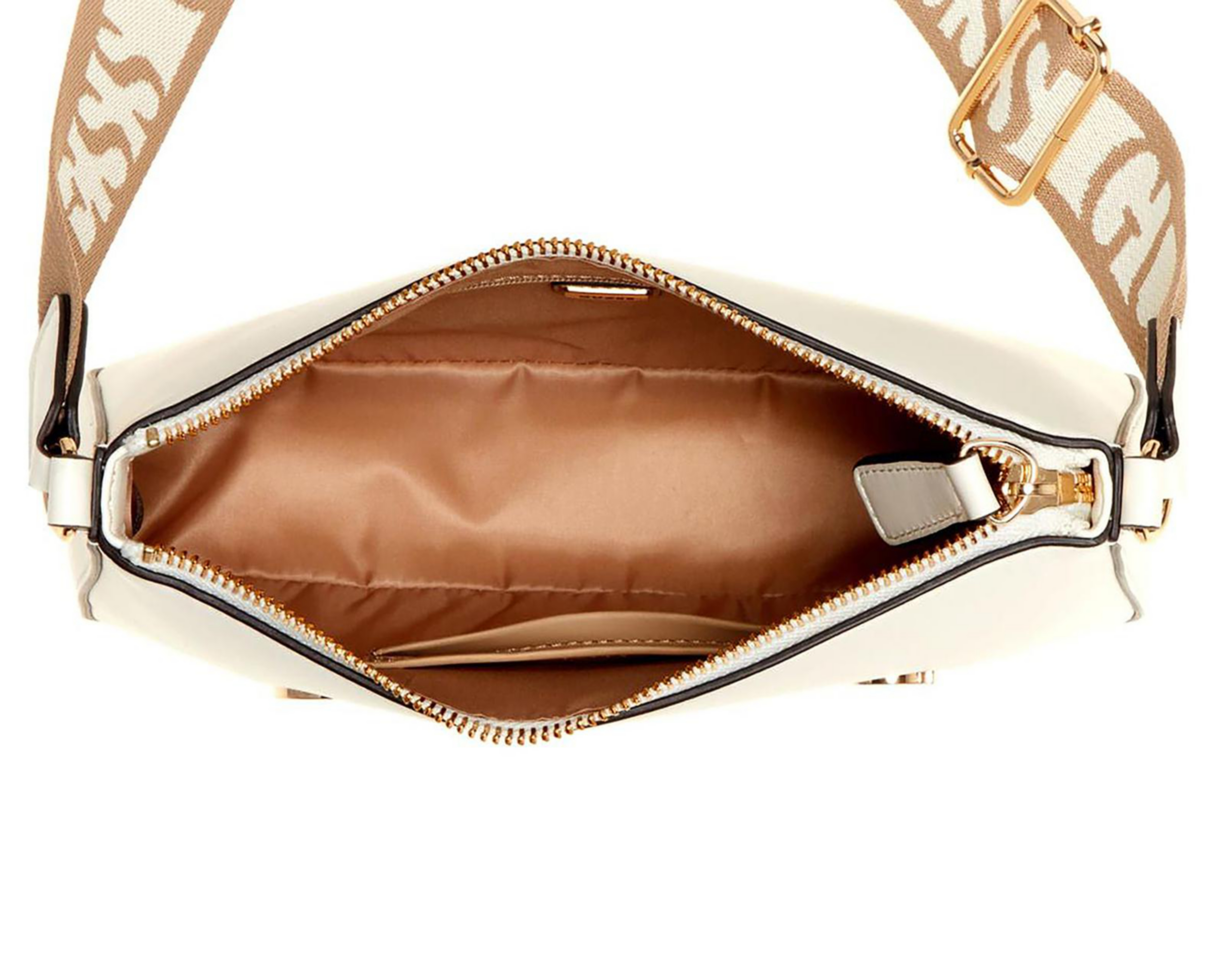 Foto 4 pulgar | Bolsa Cruzada Guess Caracara Top Zip con Monedero