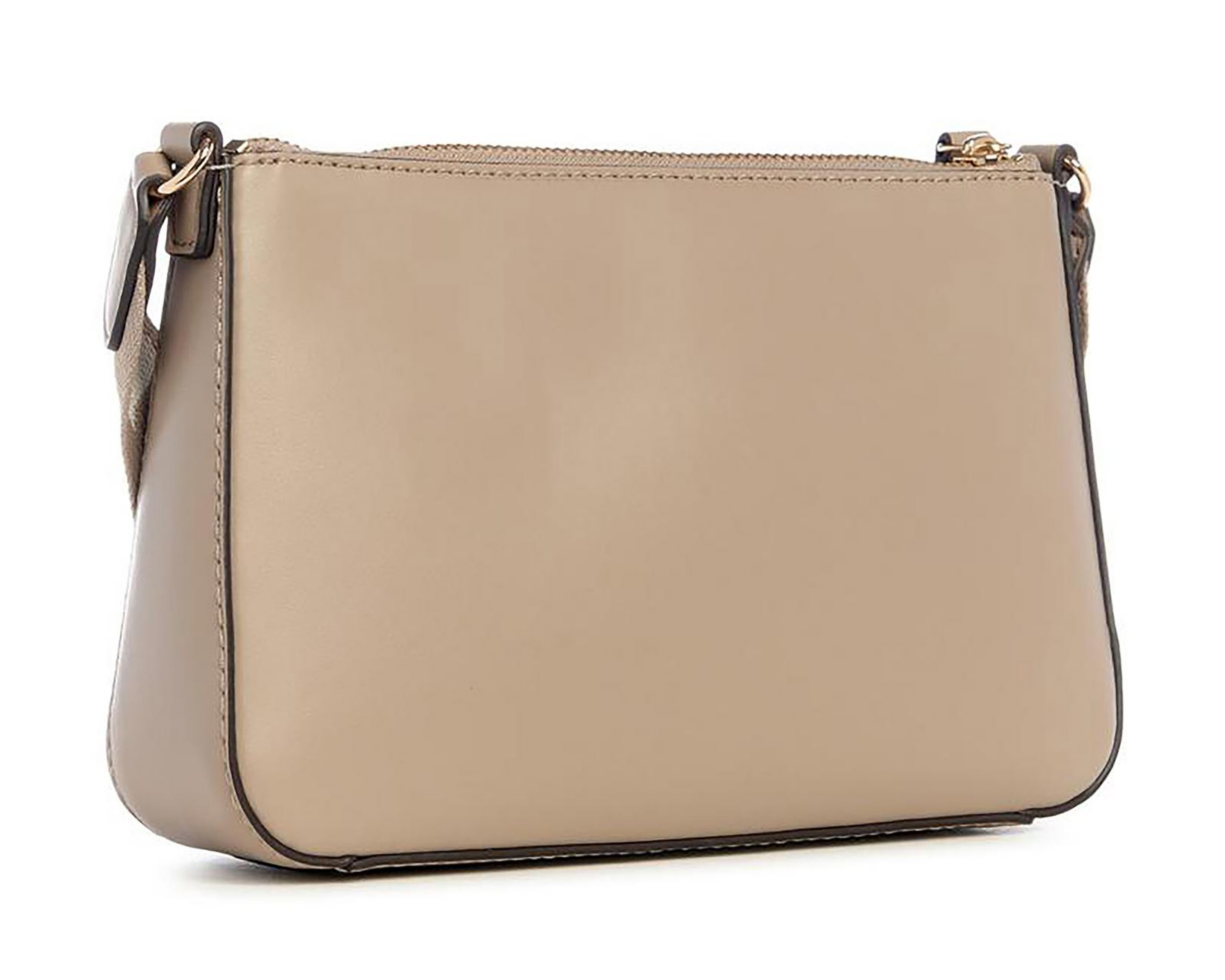 Foto 3 pulgar | Bolsa Cruzada Guess Caracara Top Zip con Monedero