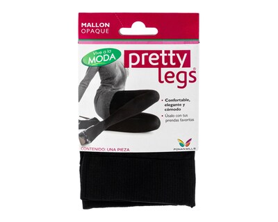 Foto 4 | Pantimedias Negras Pretty Legs