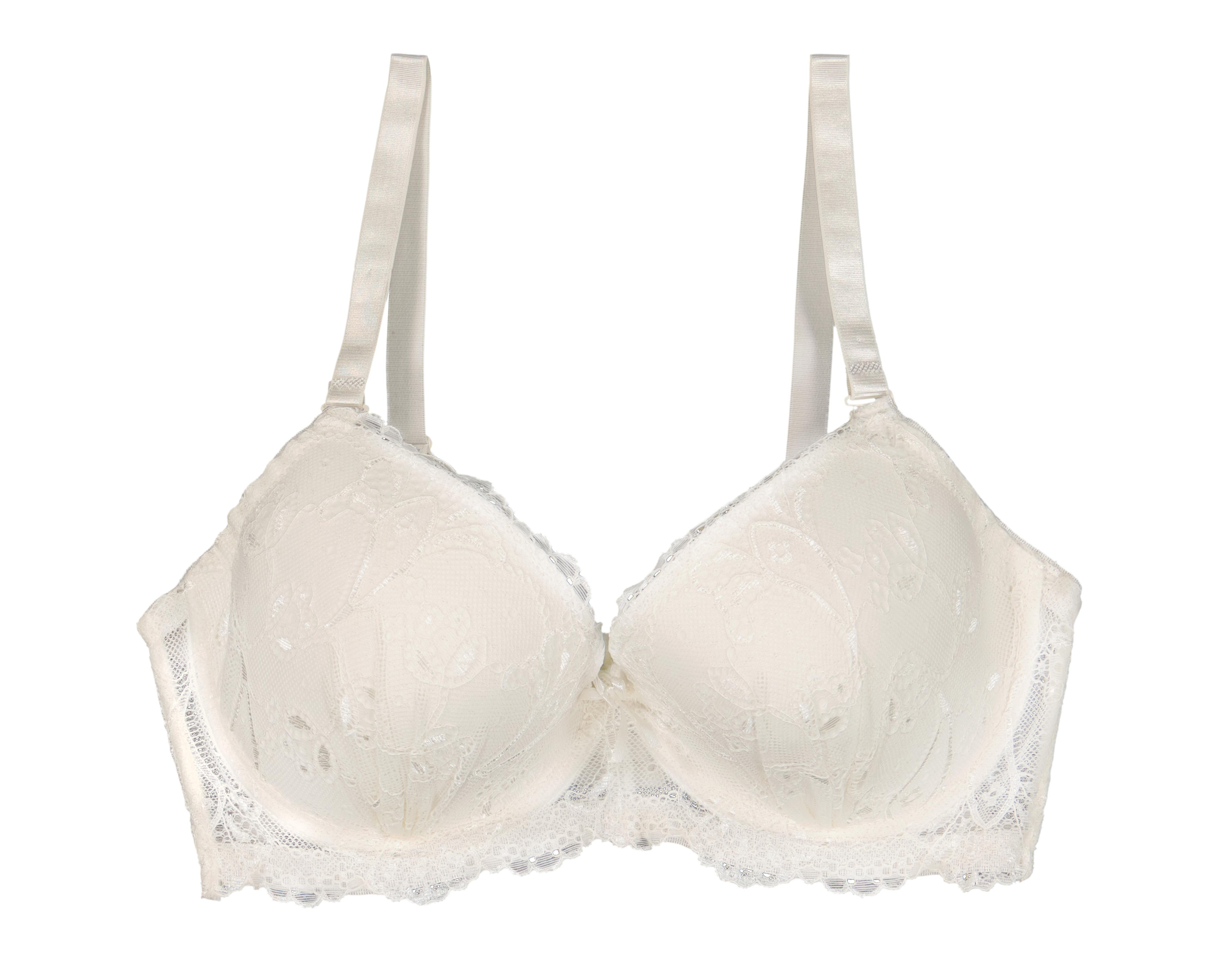 Foto 2 | Brasier Copa Completa con Encaje Eva Novias 2 Pack