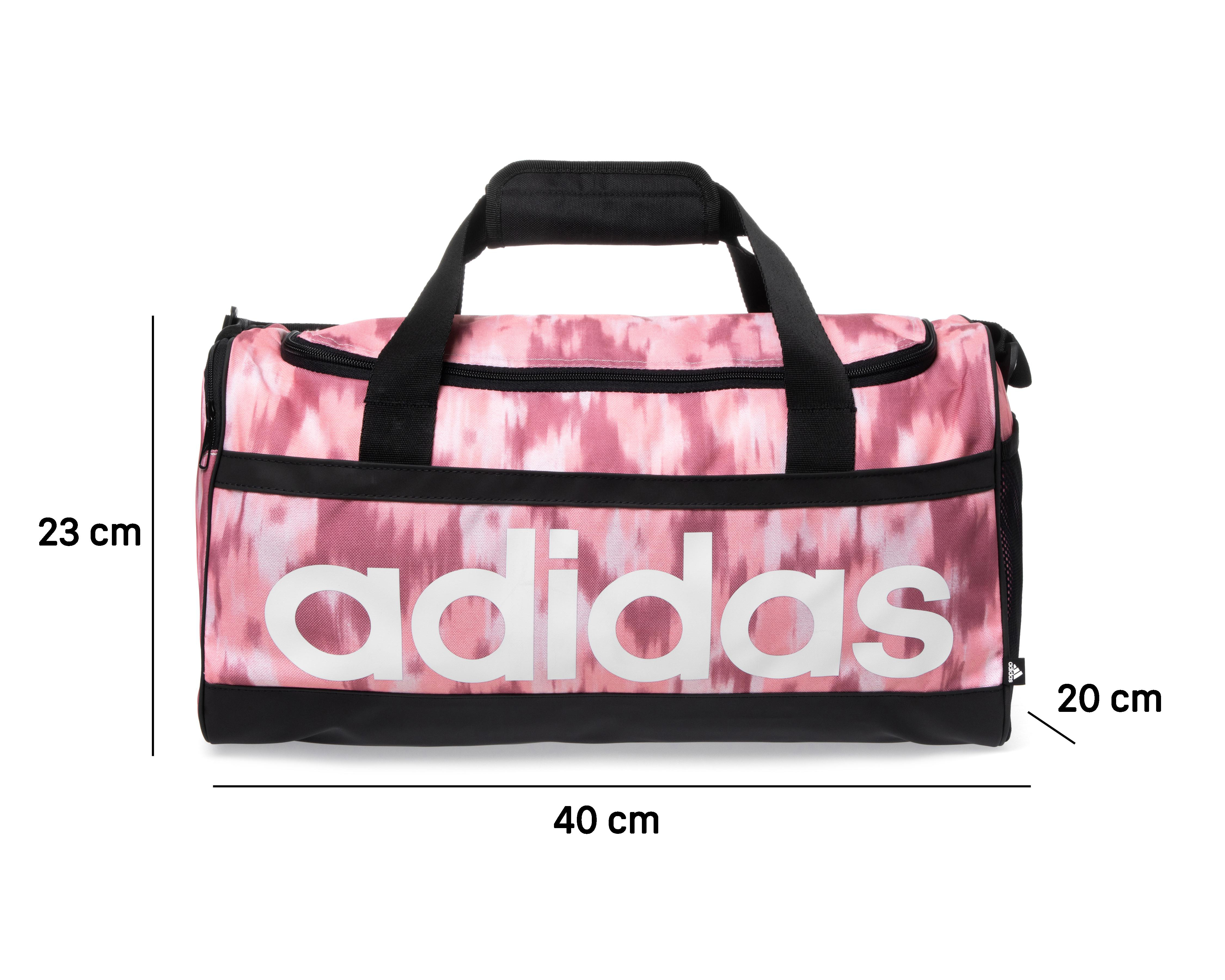 Foto 6 pulgar | Maleta Deportiva Adidas Linear Duffel Rosa