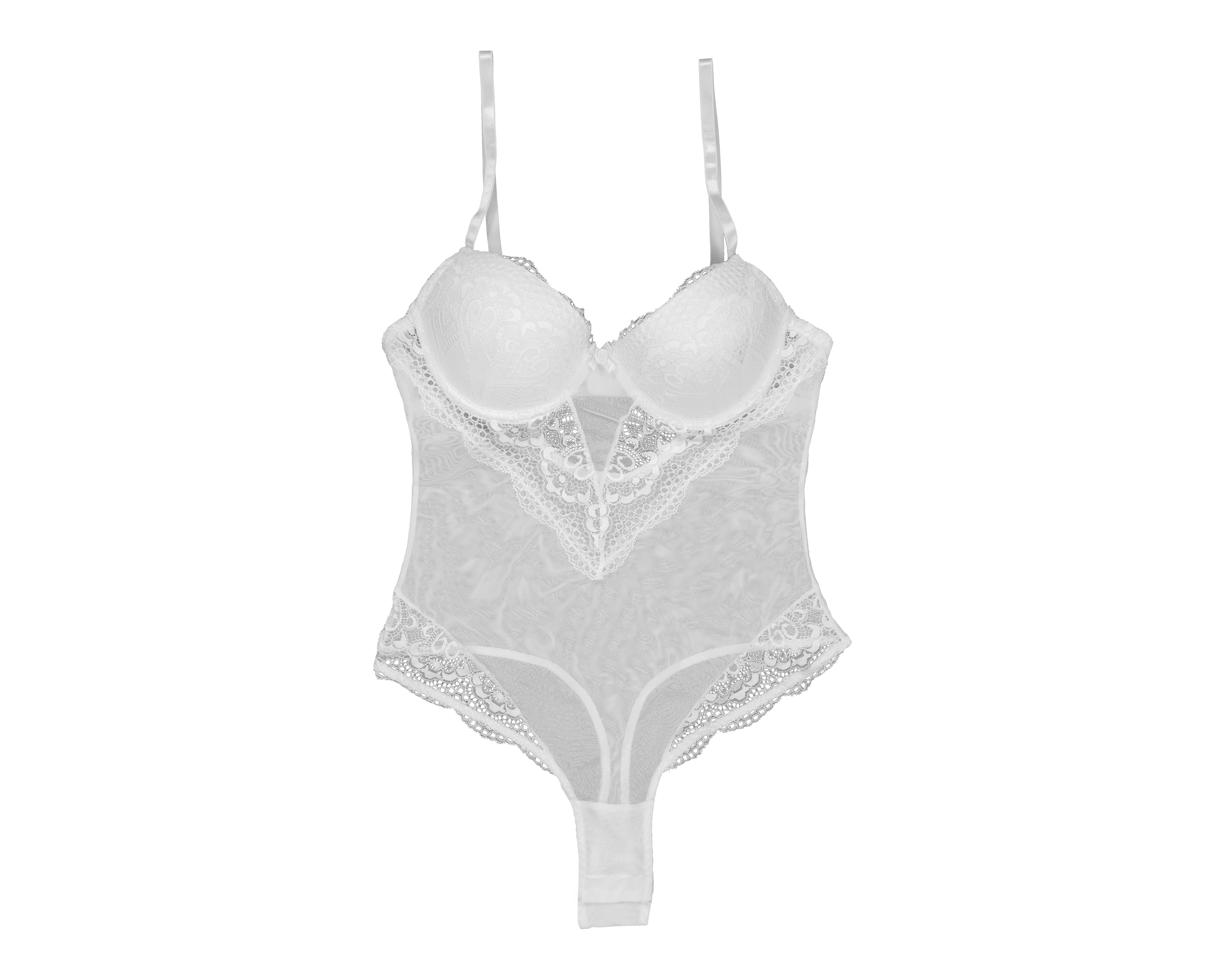 Baby Doll Eva Novias con Encaje para Mujer $409