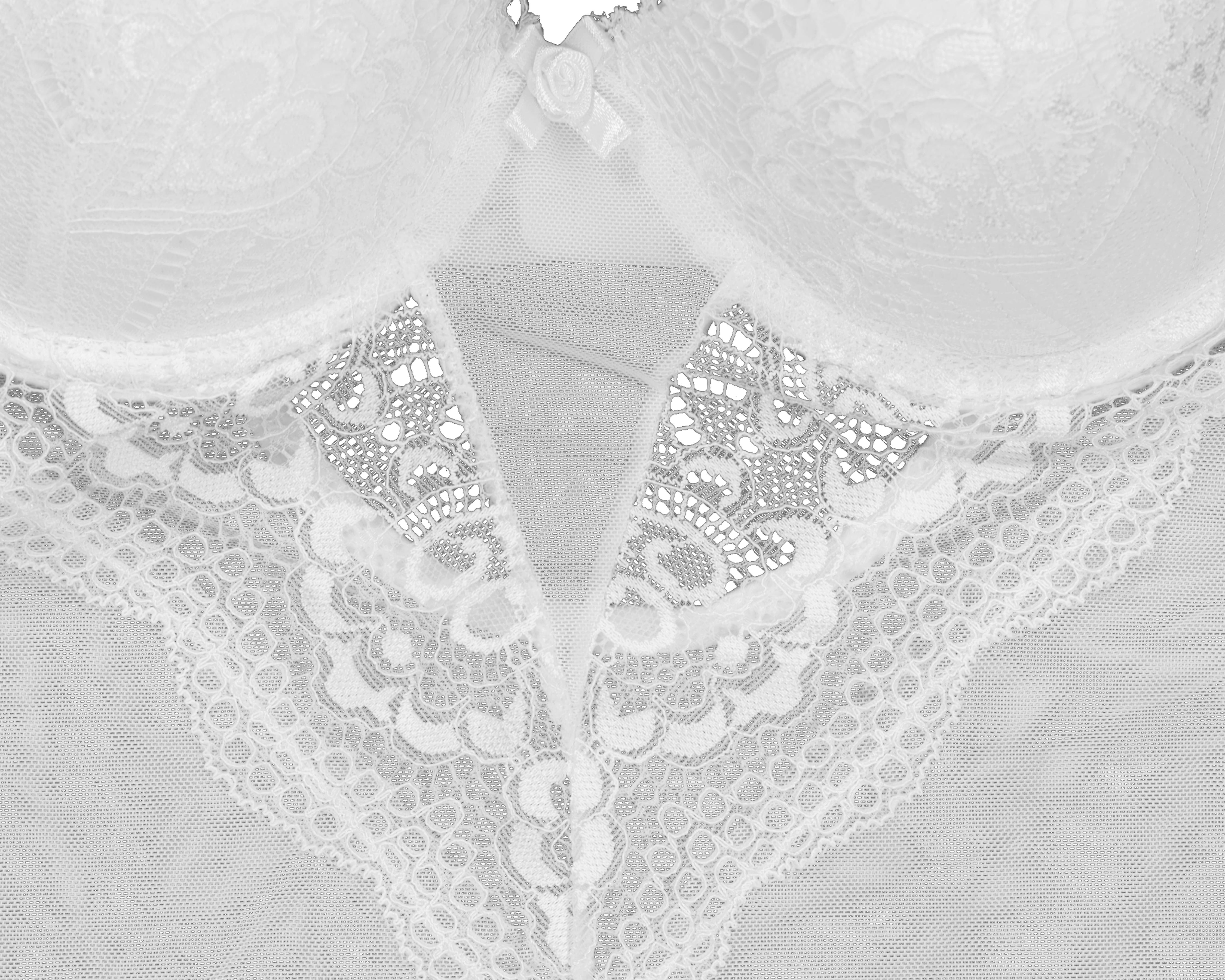 Foto 4 pulgar | Baby Doll Eva Novias con Encaje para Mujer