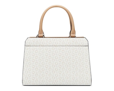 Foto 3 | Bolsa de Mano Guess Cassian Blanca