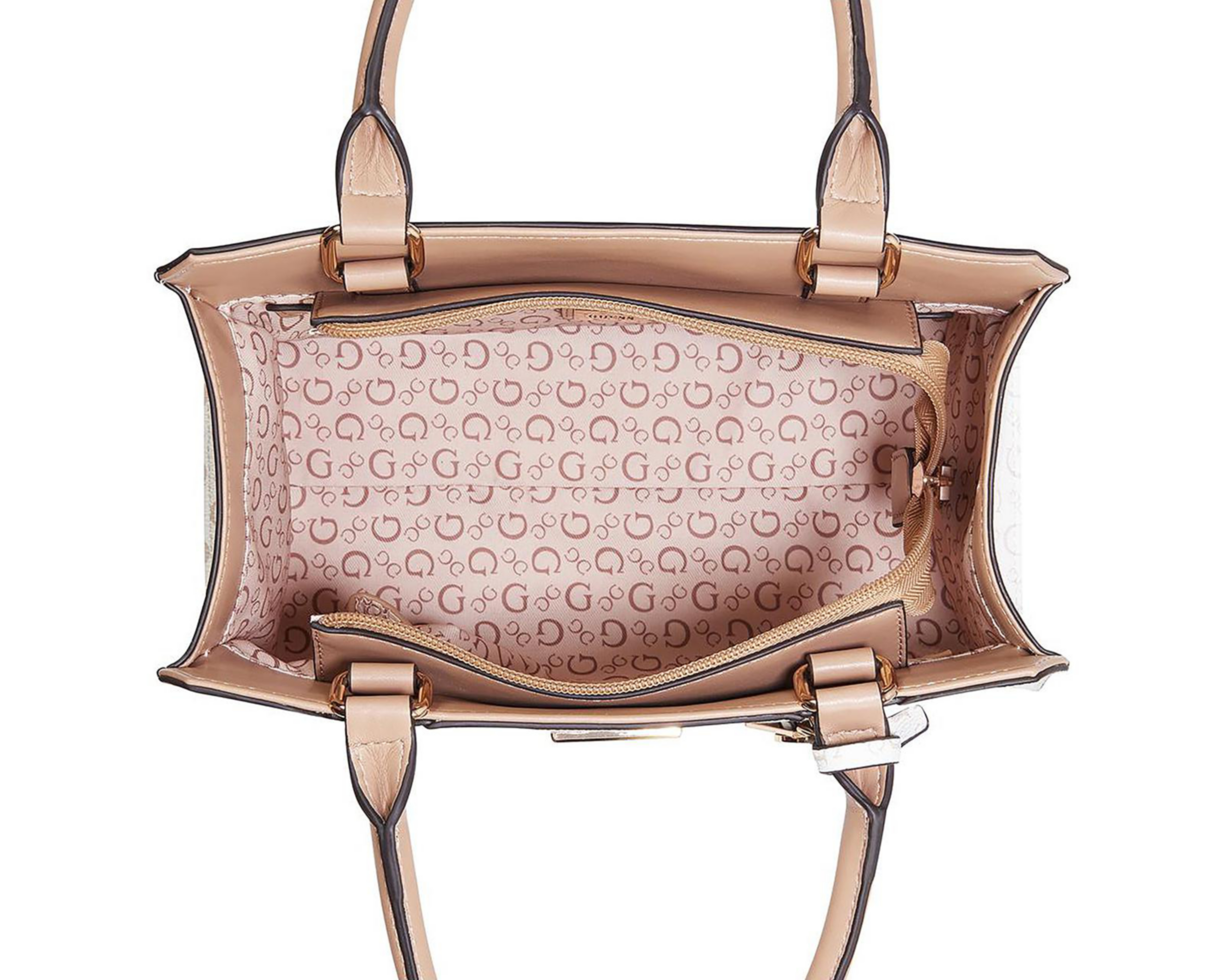 Foto 5 pulgar | Bolsa de Mano Guess Cassian Blanca