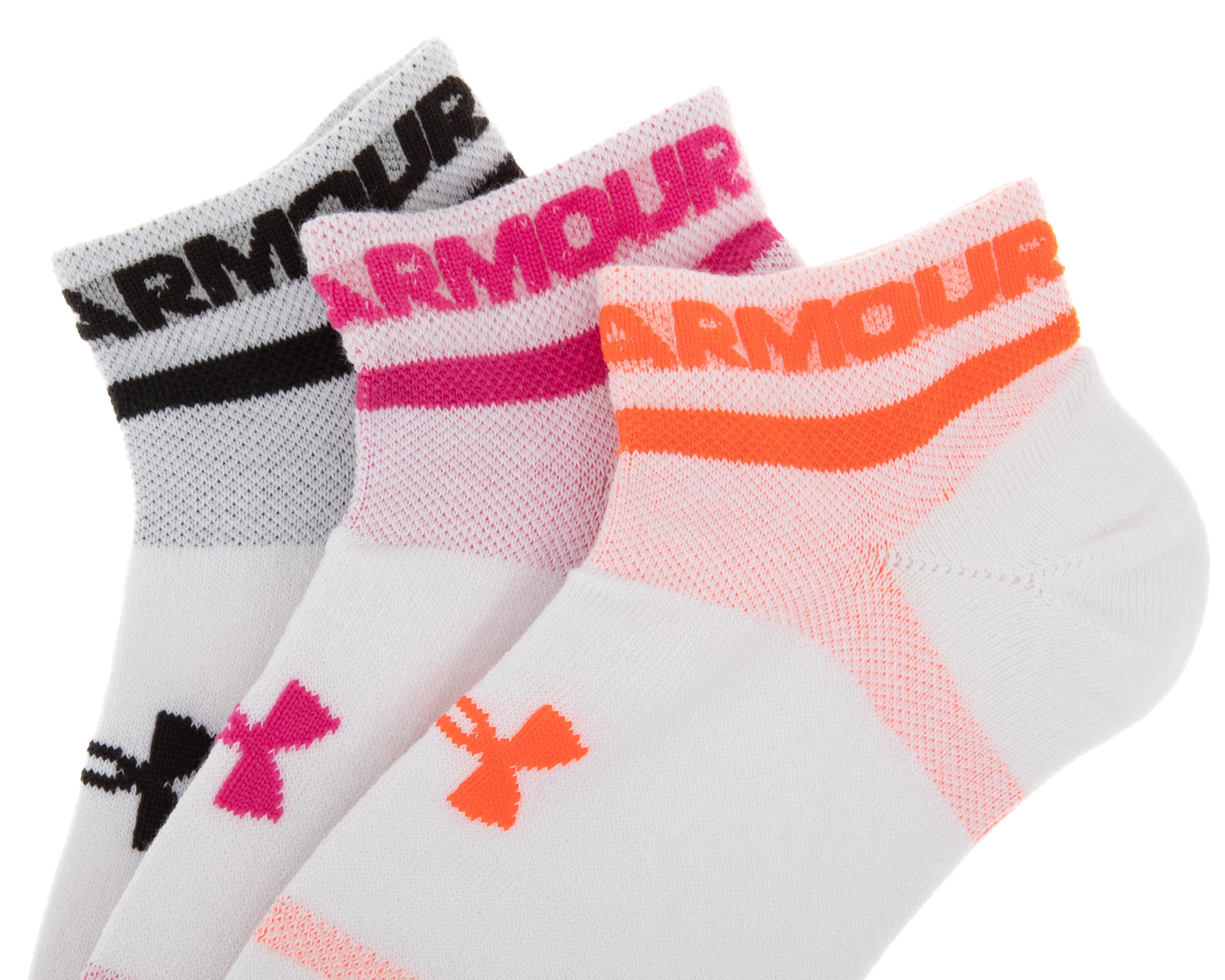 Foto 2 | Calcetas Deportivas Under Armour para Mujer 3 Pares