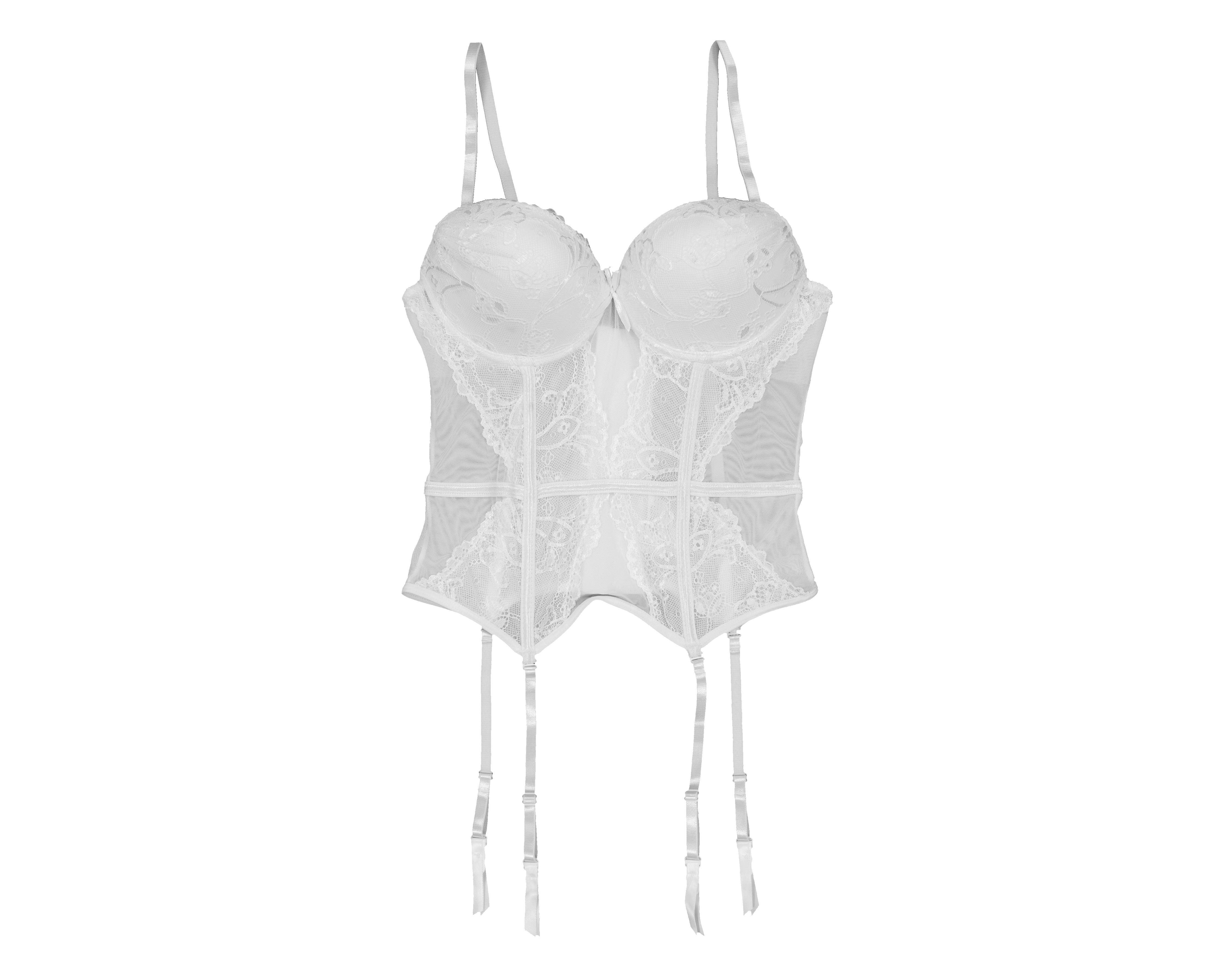 Foto 4 pulgar | Baby Doll de Encaje Eva Novias para Mujer