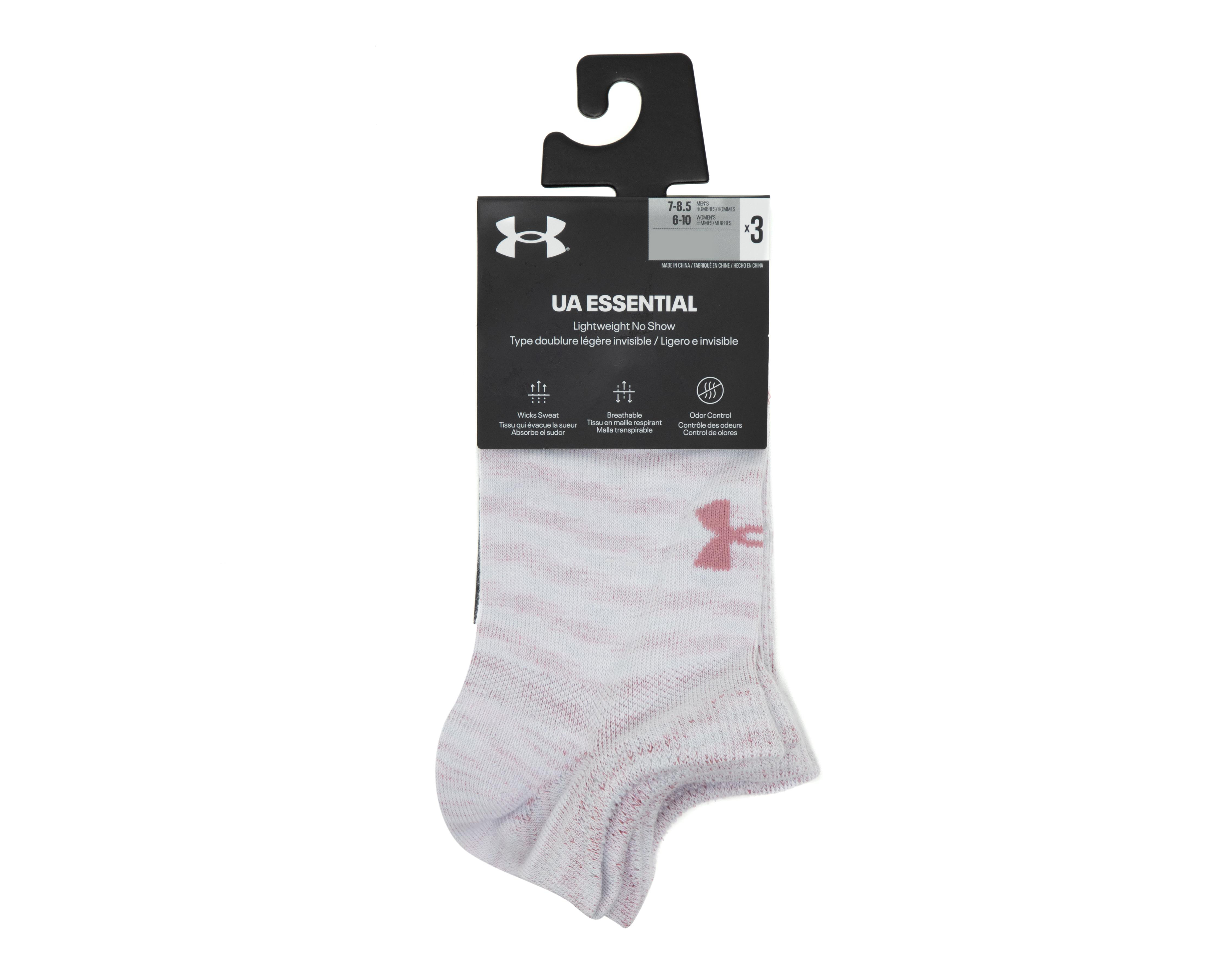 Foto 3 | Calcetas Deportivas Tines Under Armour para Mujer 3 Pares