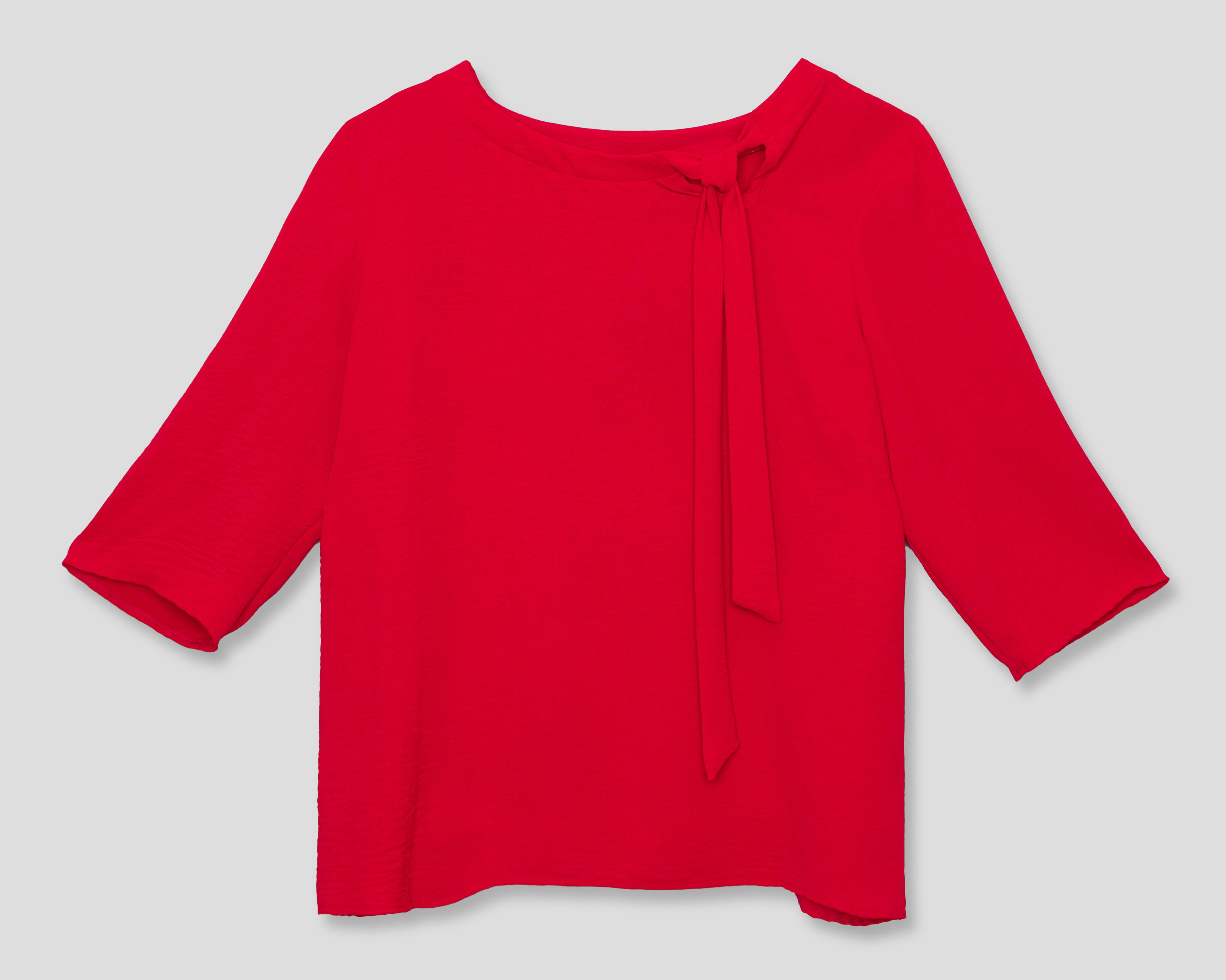 Foto 2 pulgar | Blusa con Lazo Sahara para Mujer
