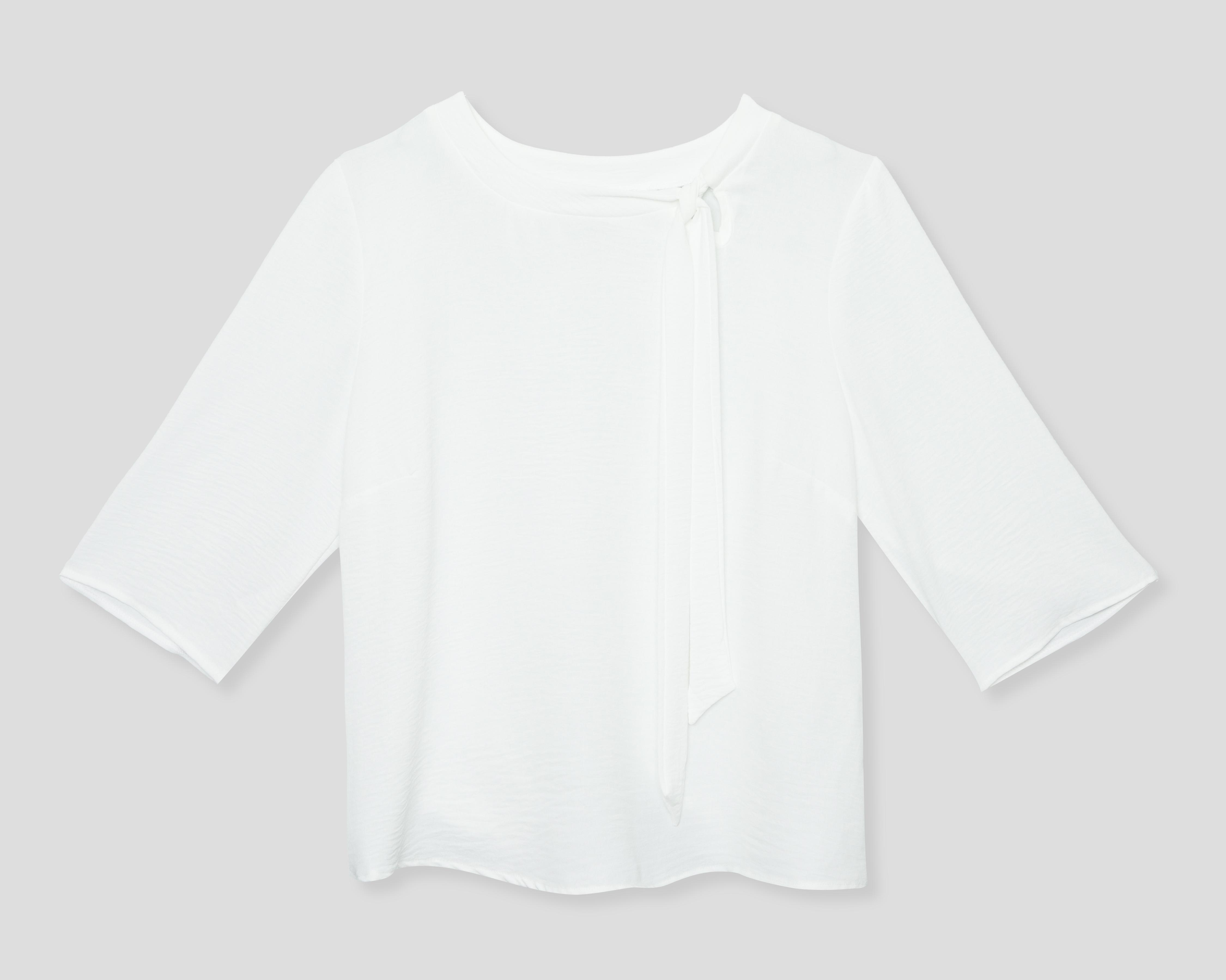 Foto 2 pulgar | Blusa con Lazo Sahara para Mujer