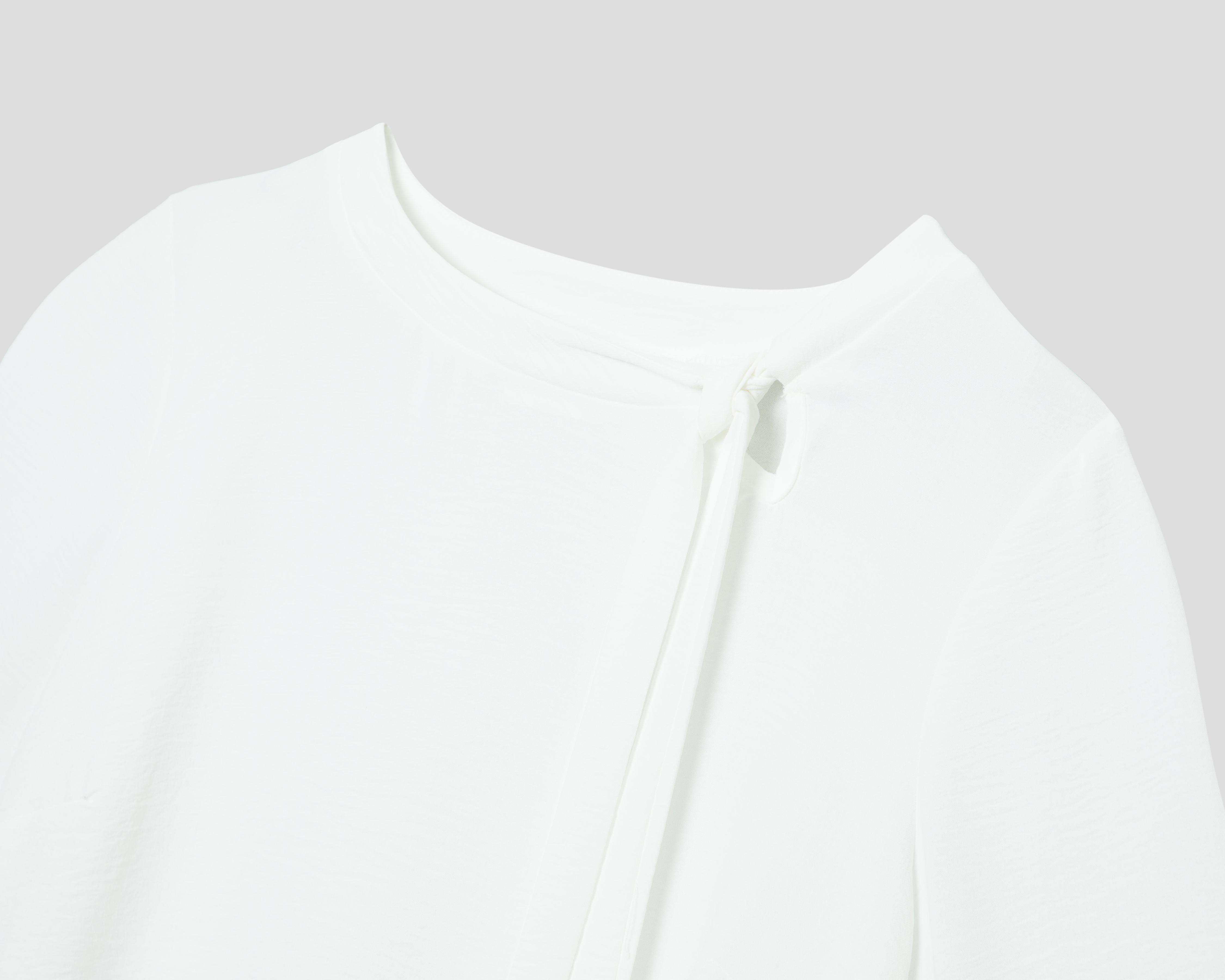 Foto 4 pulgar | Blusa con Lazo Sahara para Mujer