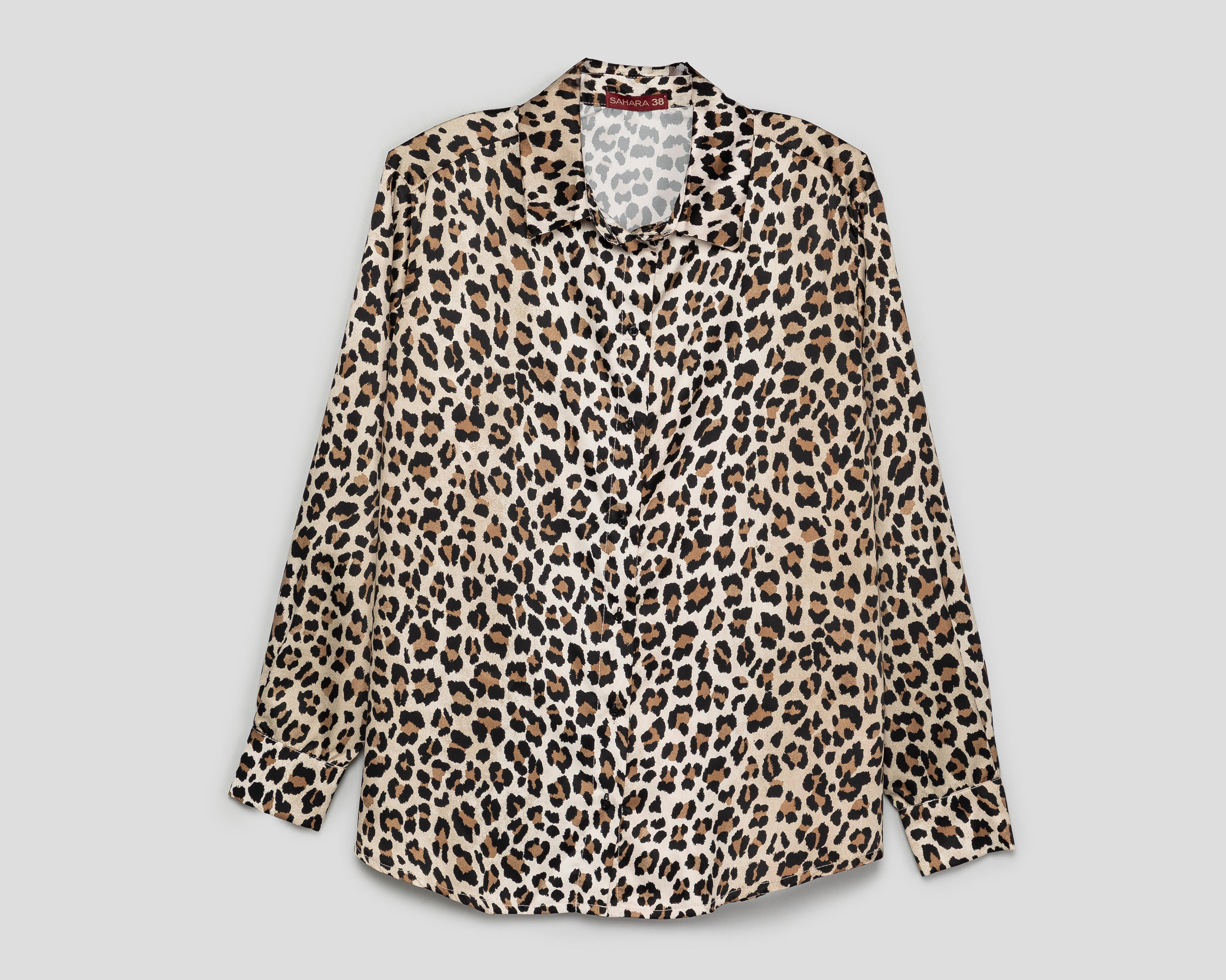 Foto 2 pulgar | Blusa Animal Print Sahara para Mujer
