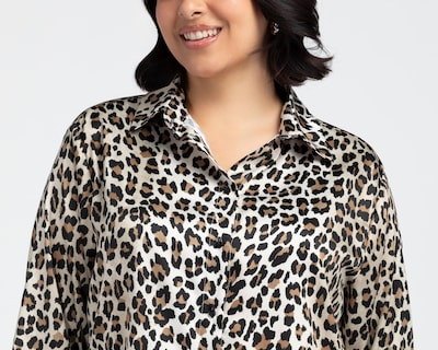 Foto 4 | Blusa Animal Print Sahara para Mujer