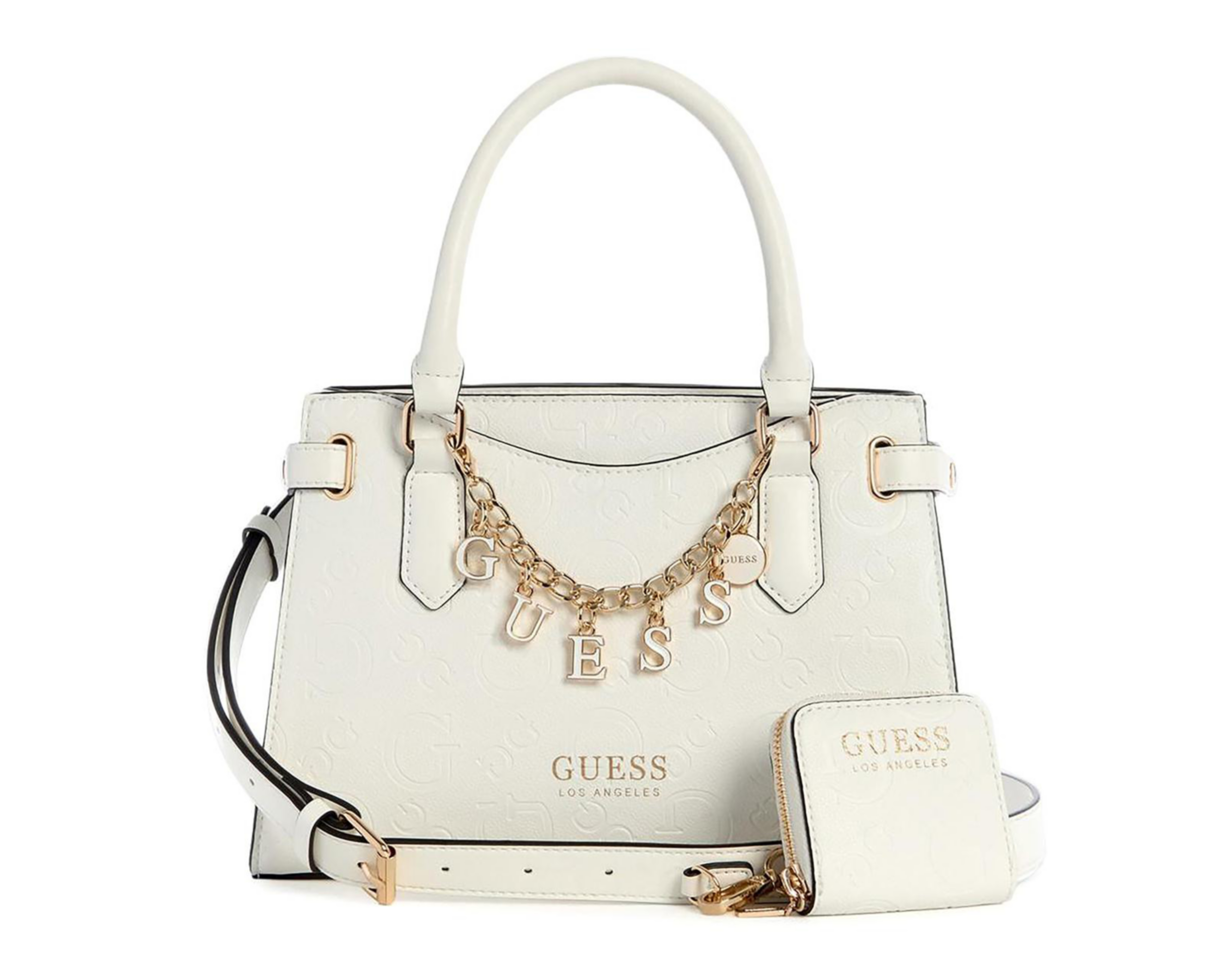 Foto 1 | Bolsa de Mano Guess Amaranthta con Monedero