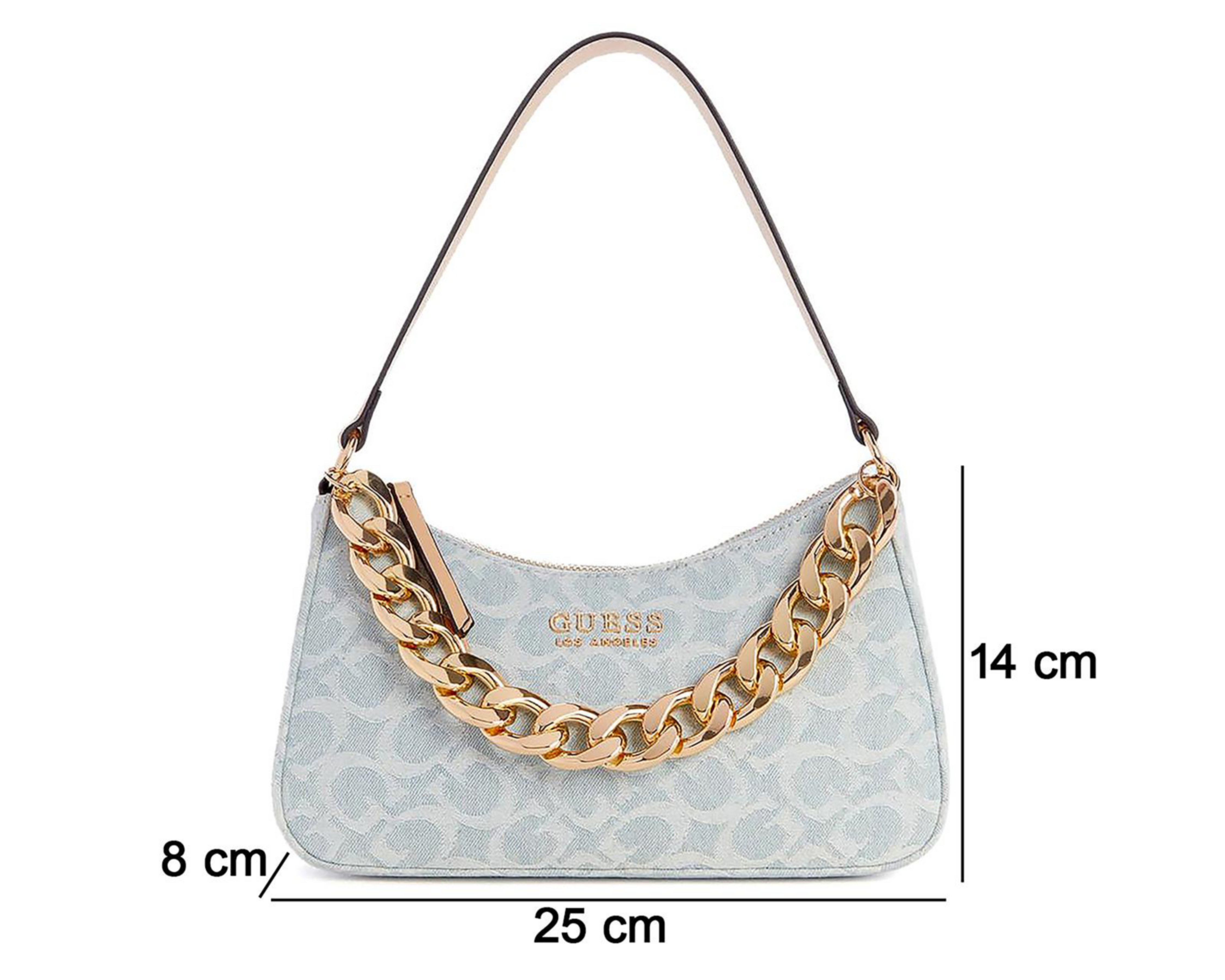 Foto 5 pulgar | Bolsa de Hombro Guess Rember Mini Top Zip