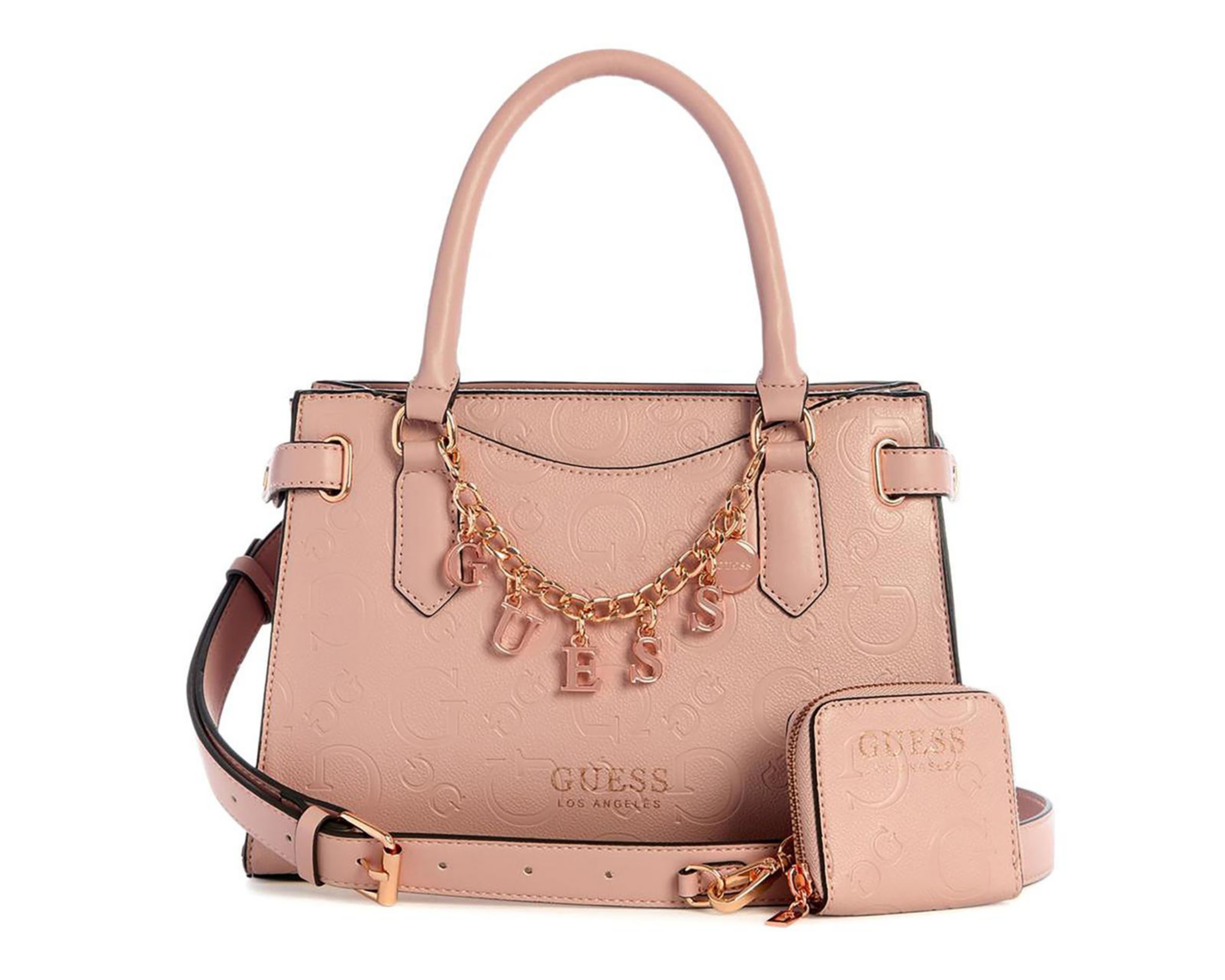 Foto 2 pulgar | Bolsa de Mano Guess Amarantha con Monedero