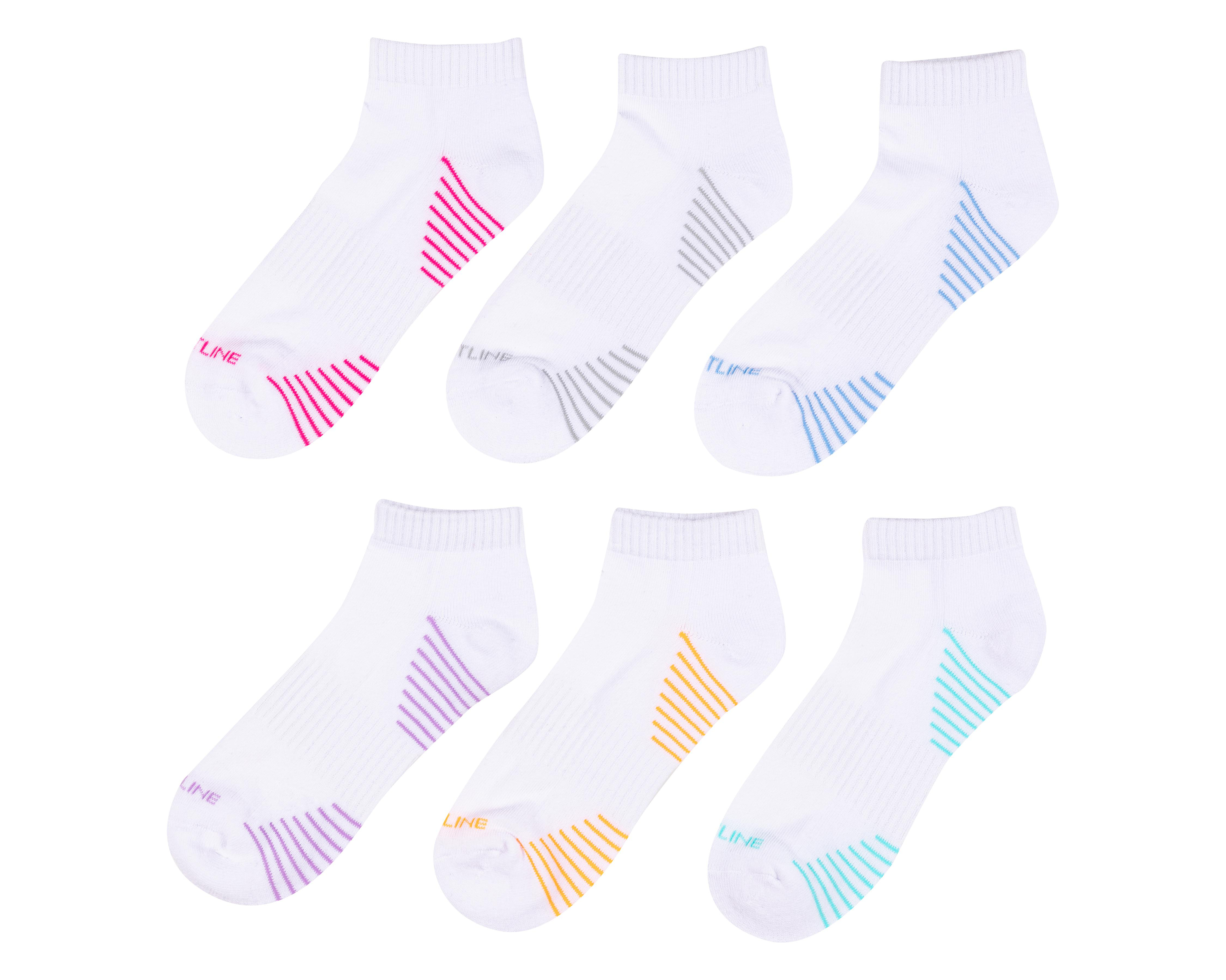 Calcetas Deportivas Sportline para Mujer 6 Pares
