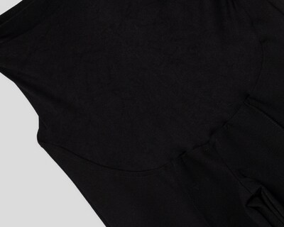 Foto 3 | Leggings de Maternidad Negros Mamá Bella