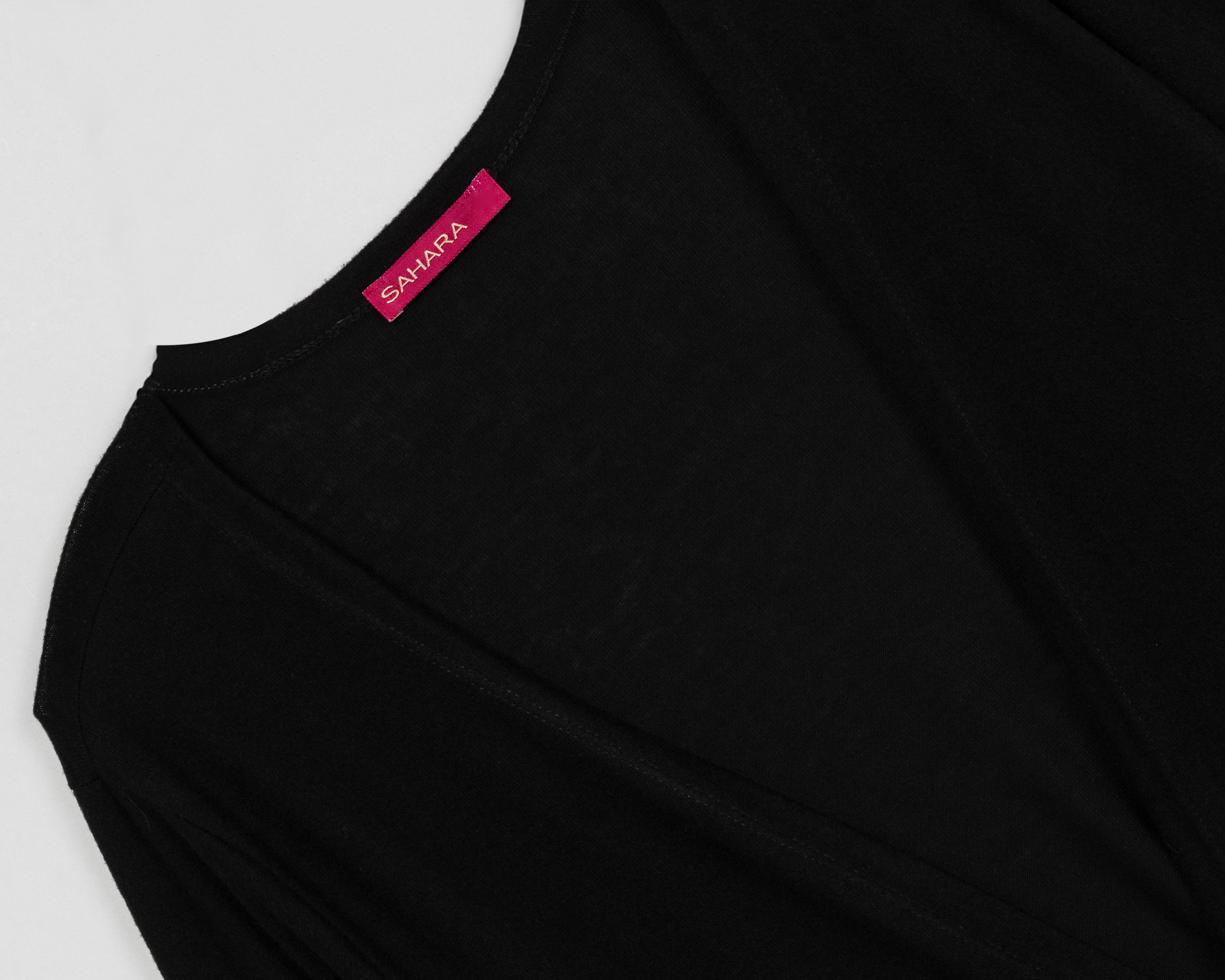 Foto 4 pulgar | Cárdigan Negro Sahara para Mujer