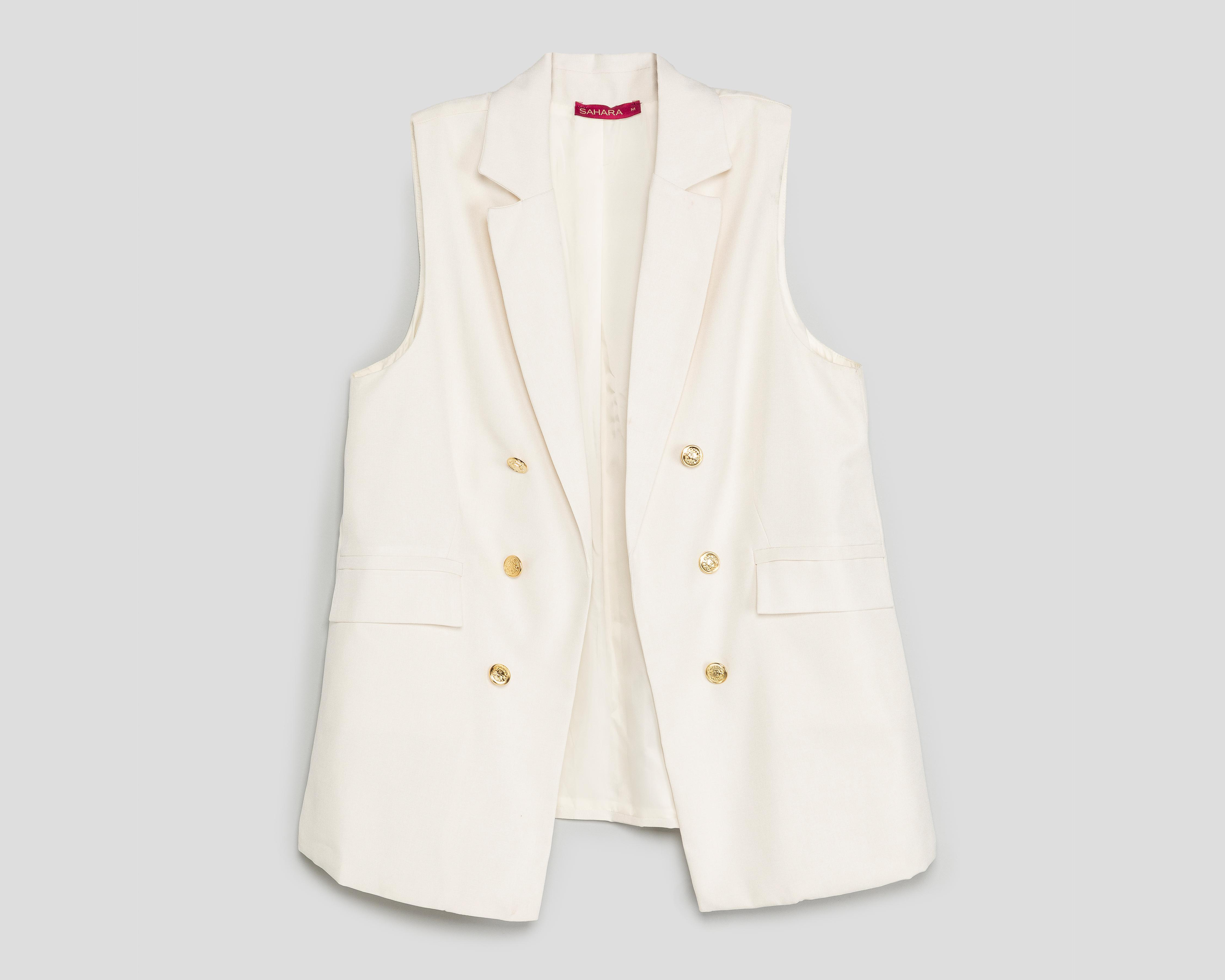 Foto 1 | Chaleco Beige Sahara para Mujer