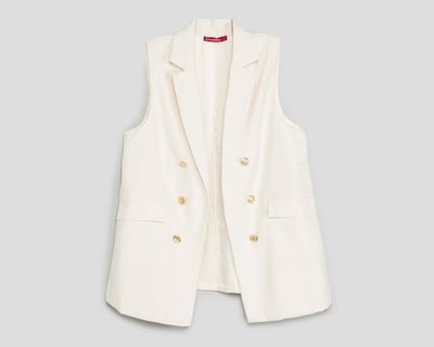 Foto 1 | Chaleco Beige Sahara para Mujer