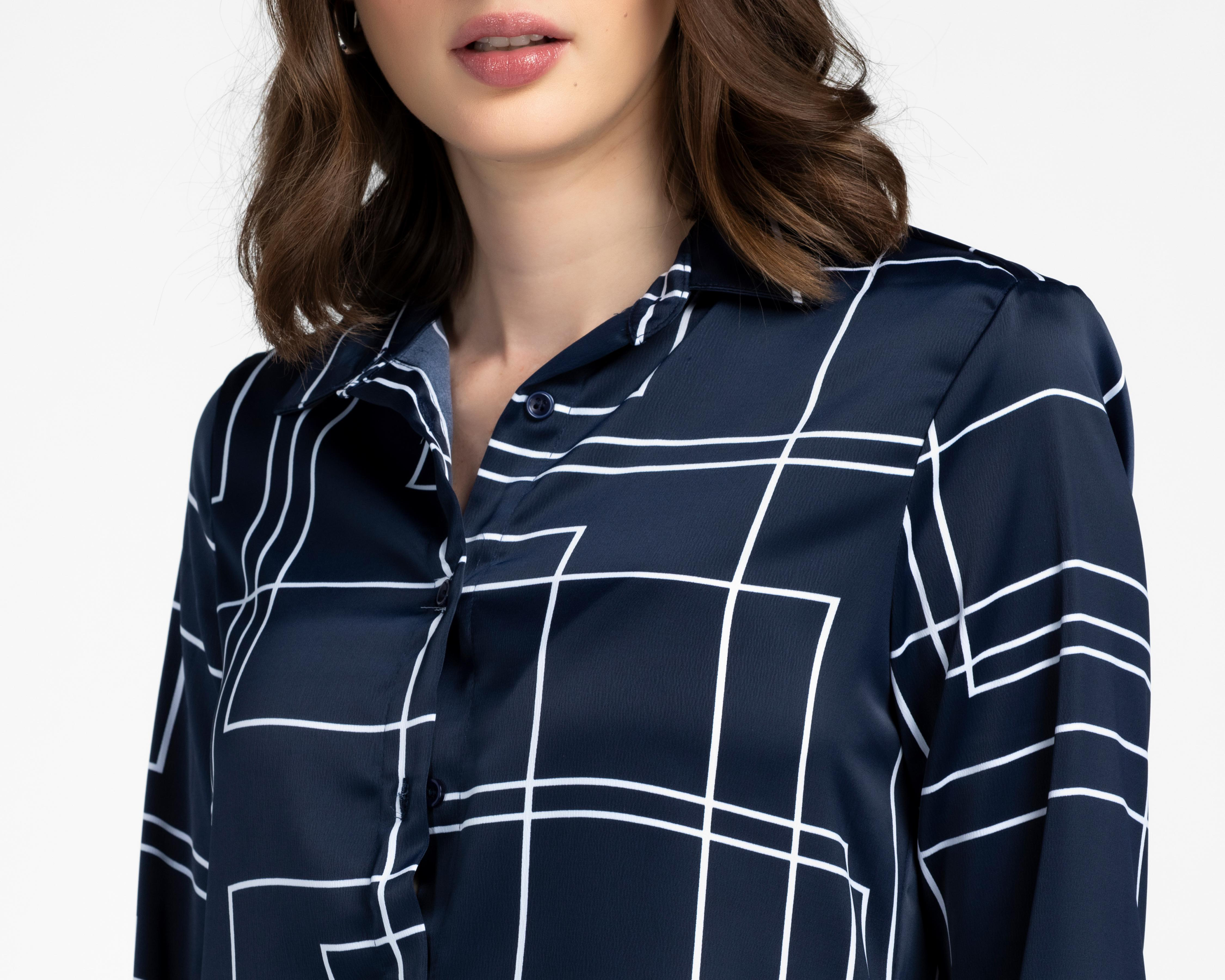 Foto 4 | Blusa Manga Larga Sahara para Mujer