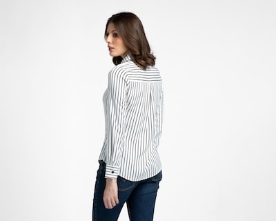 Foto 3 | Blusa a Rayas Sahara para Mujer