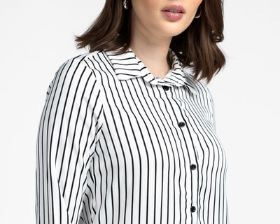 Foto 4 | Blusa a Rayas Sahara para Mujer