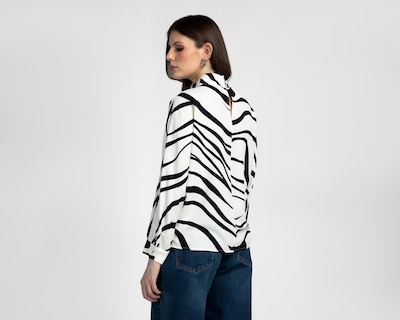 Foto 3 | Blusa Animal Print Sahara para Mujer