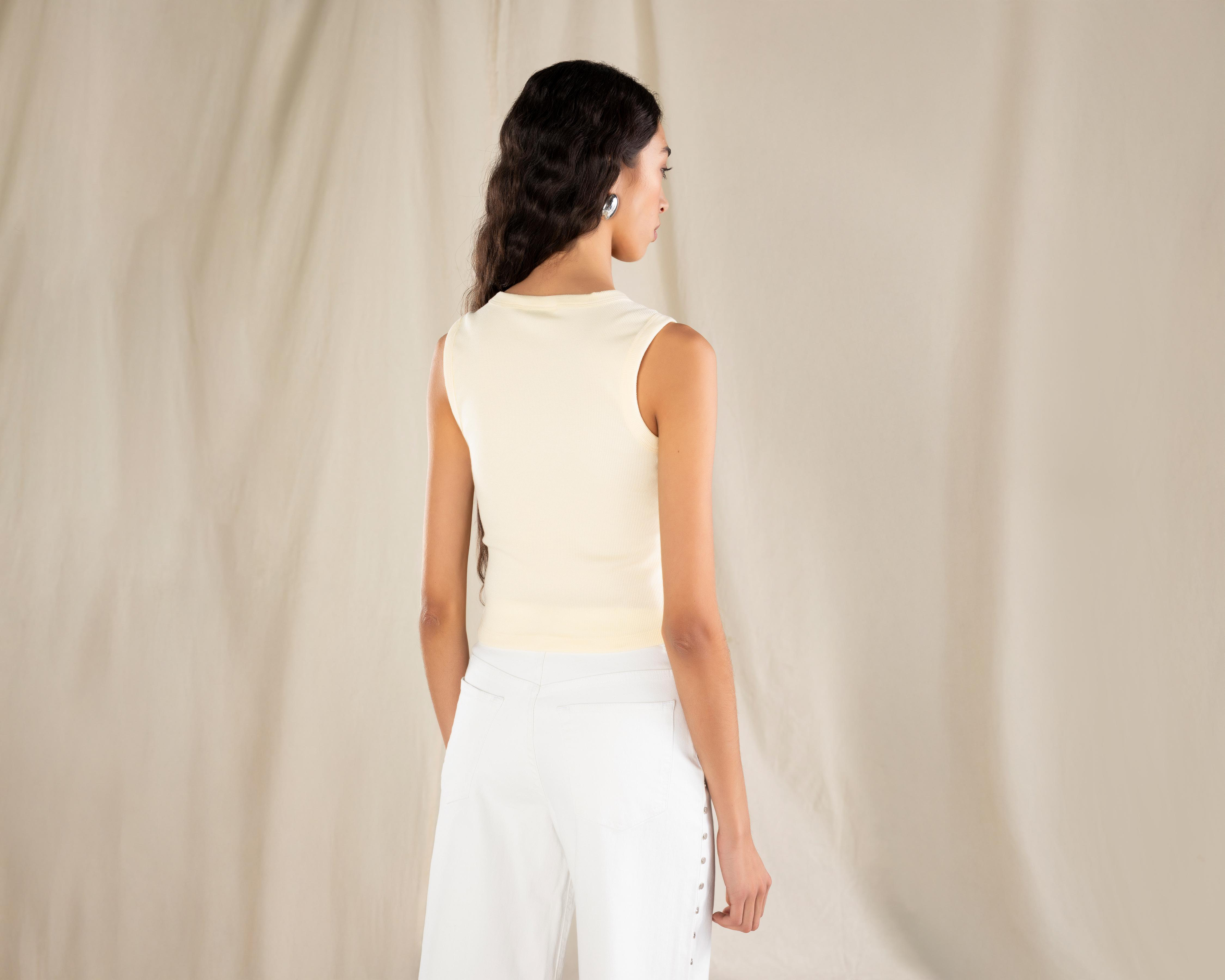 Foto 4 pulgar | Blusa sin Mangas Strona para Mujer