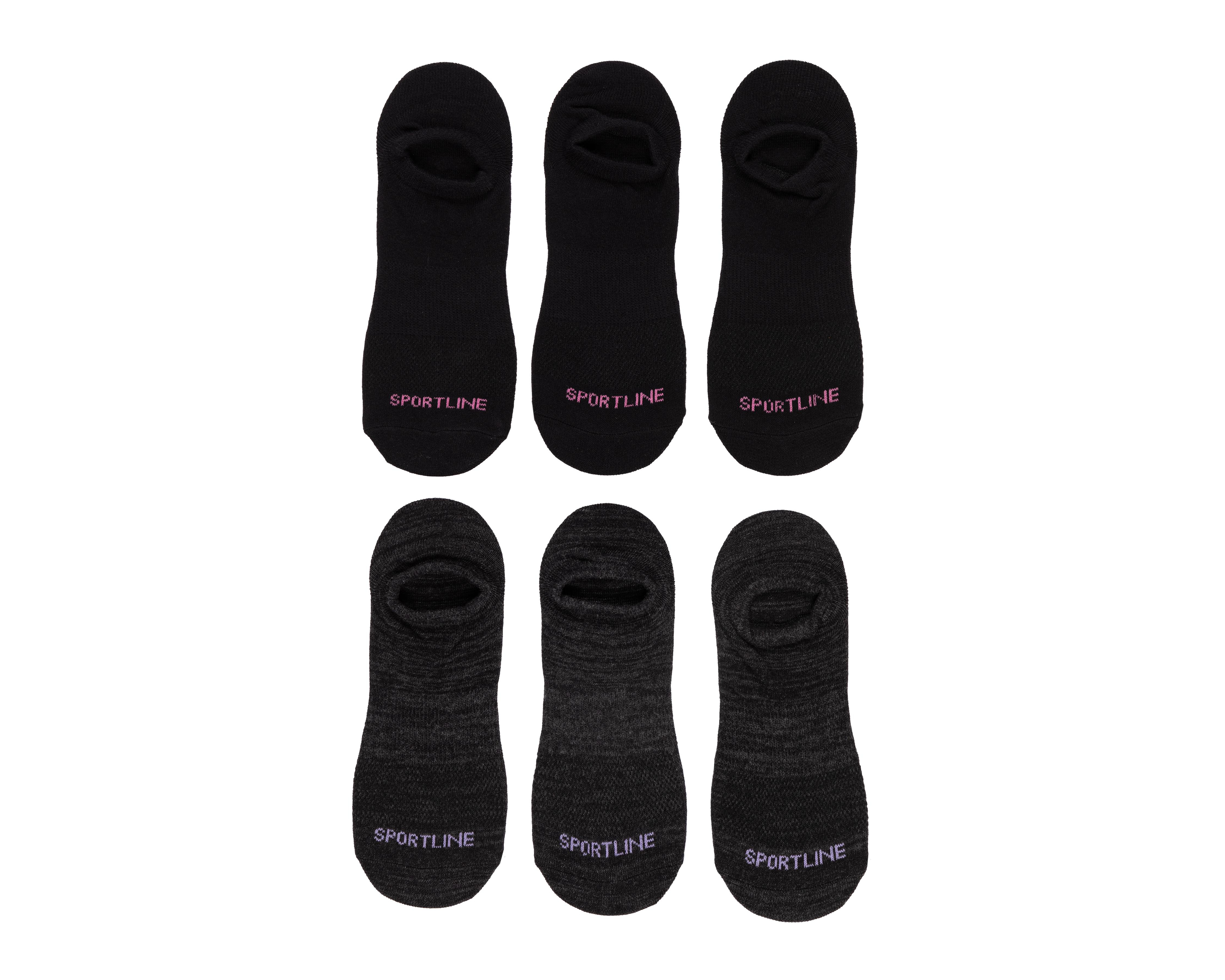 Foto 2 pulgar | Calcetas Deportivas Sportline para Mujer 6 Pares